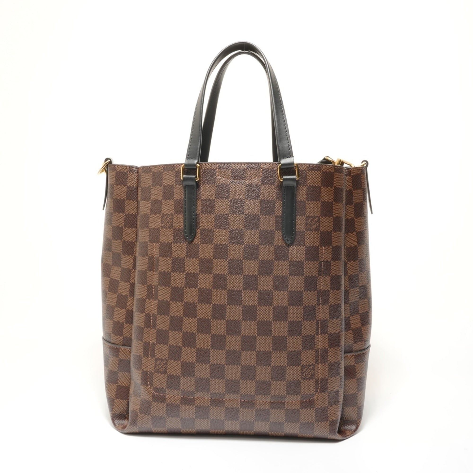 Louis Vuitton Brown Damier Canvas Ebene Tote Bag (Pre-Owned)