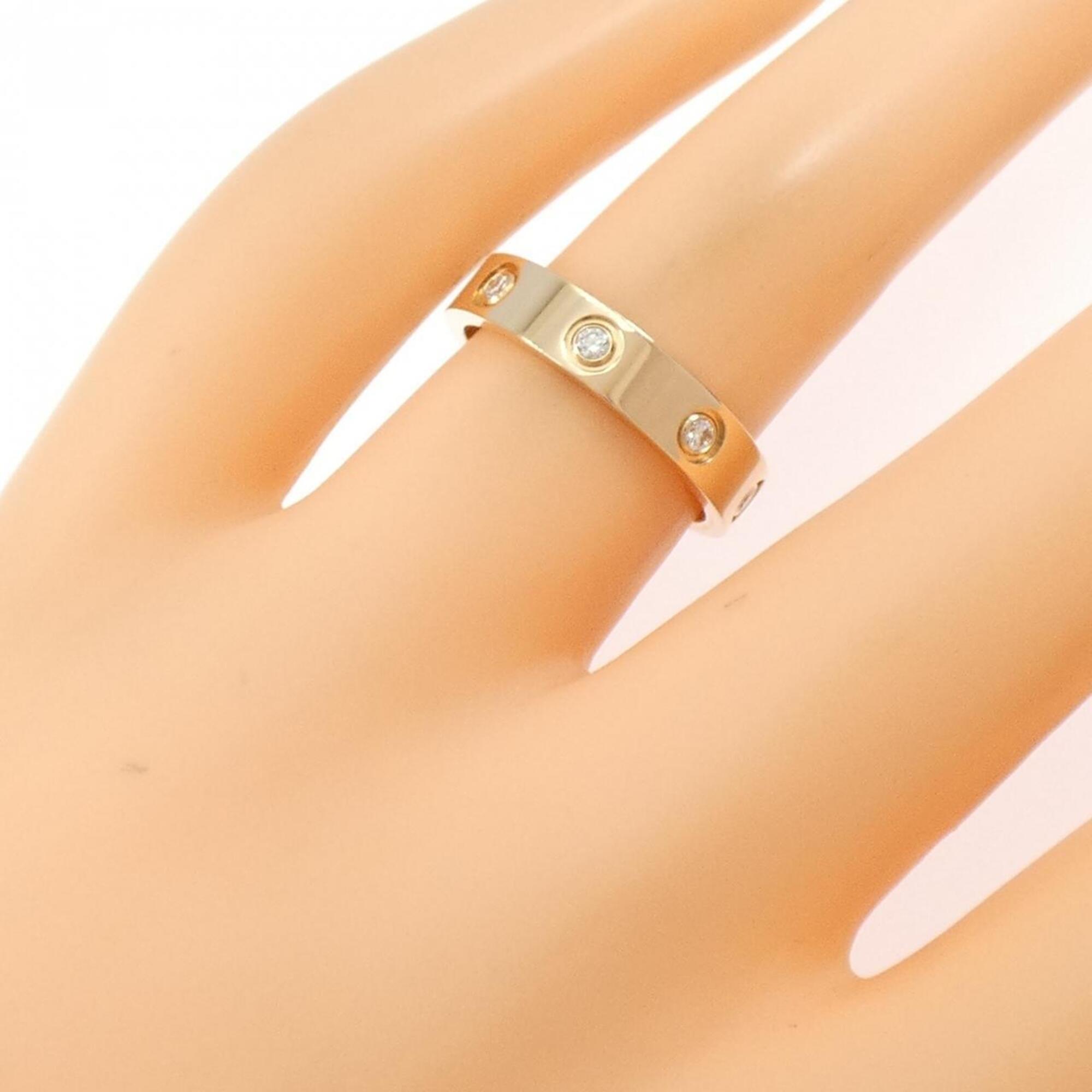 Cartier Love Pink Gold (18K) Band Ring (Pre-Owned)