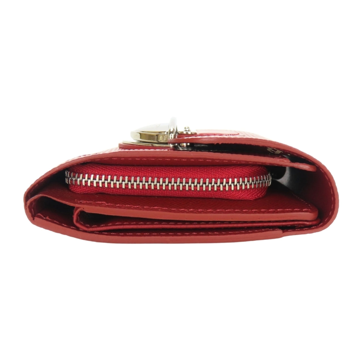 Louis Vuitton Ruby Epi Leather Wallet (Tri-Fold) (Pre-Owned)