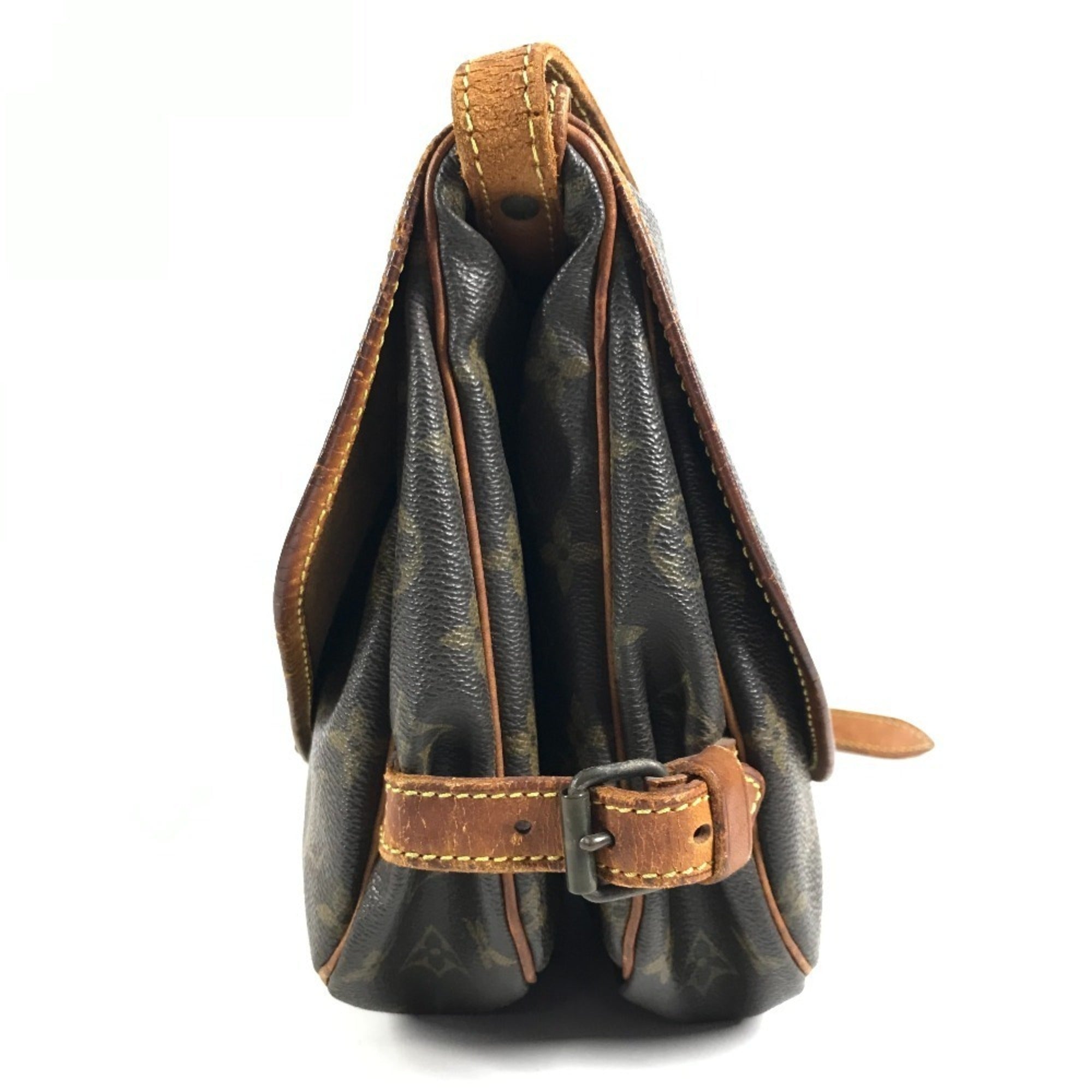Louis Vuitton Brown Monogram Shoulder Bag (Pre-Owned)