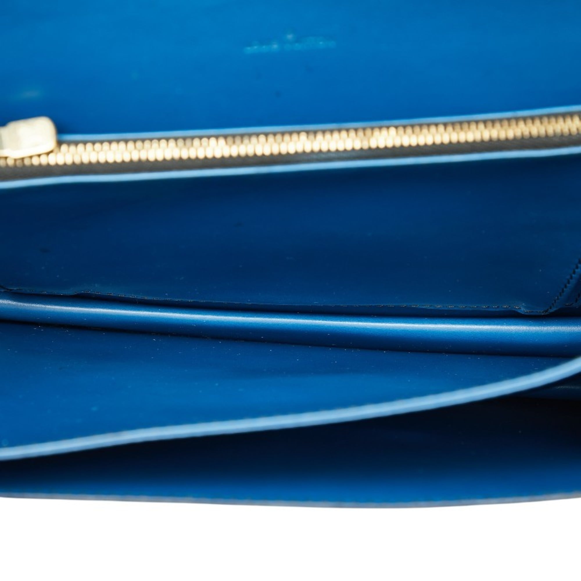 Louis Vuitton Black Blue Cuir Ombre Leather Handbag Shoulder Bag (Pre-Owned)