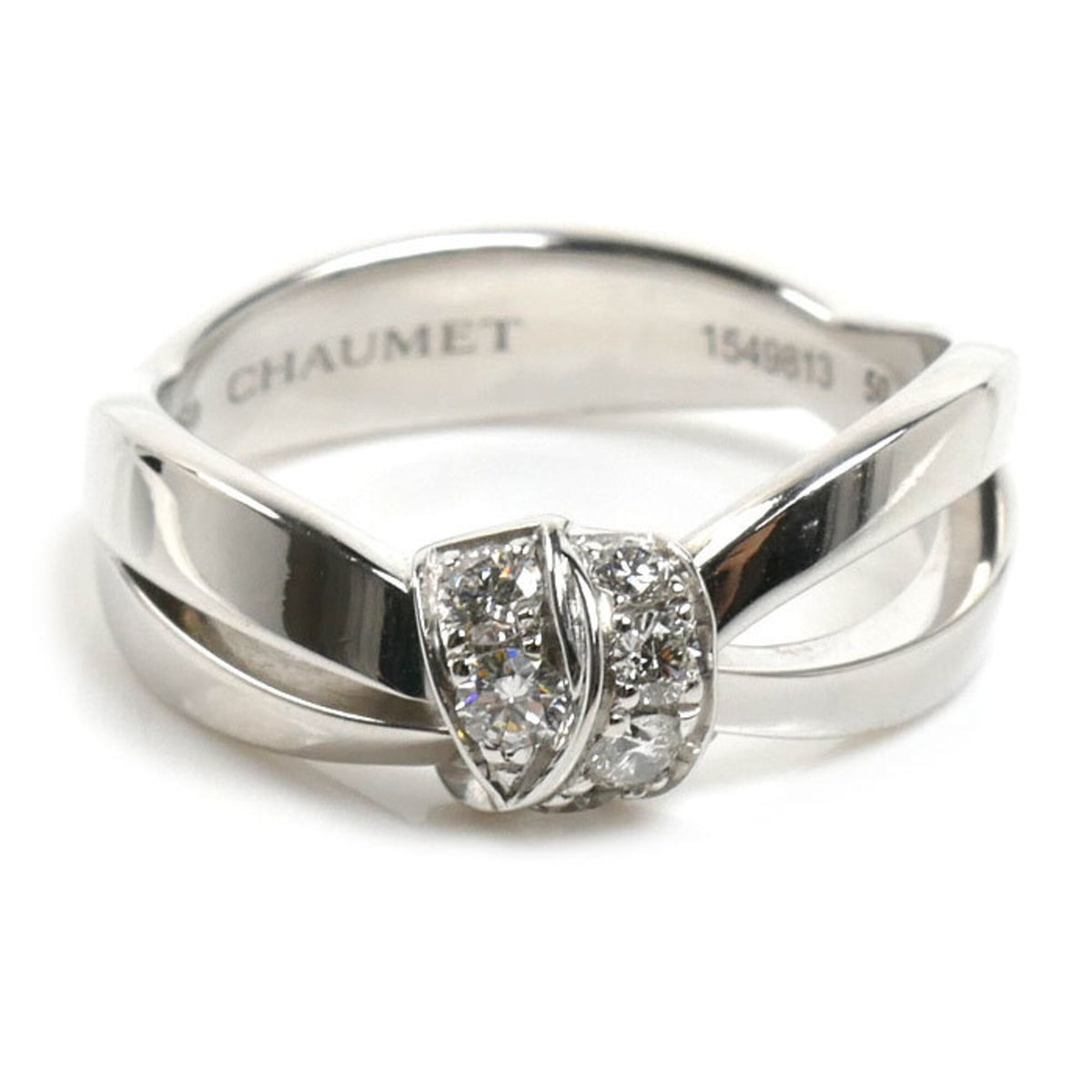Chaumet White Gold (18K) Band Ring (Pre-Owned)