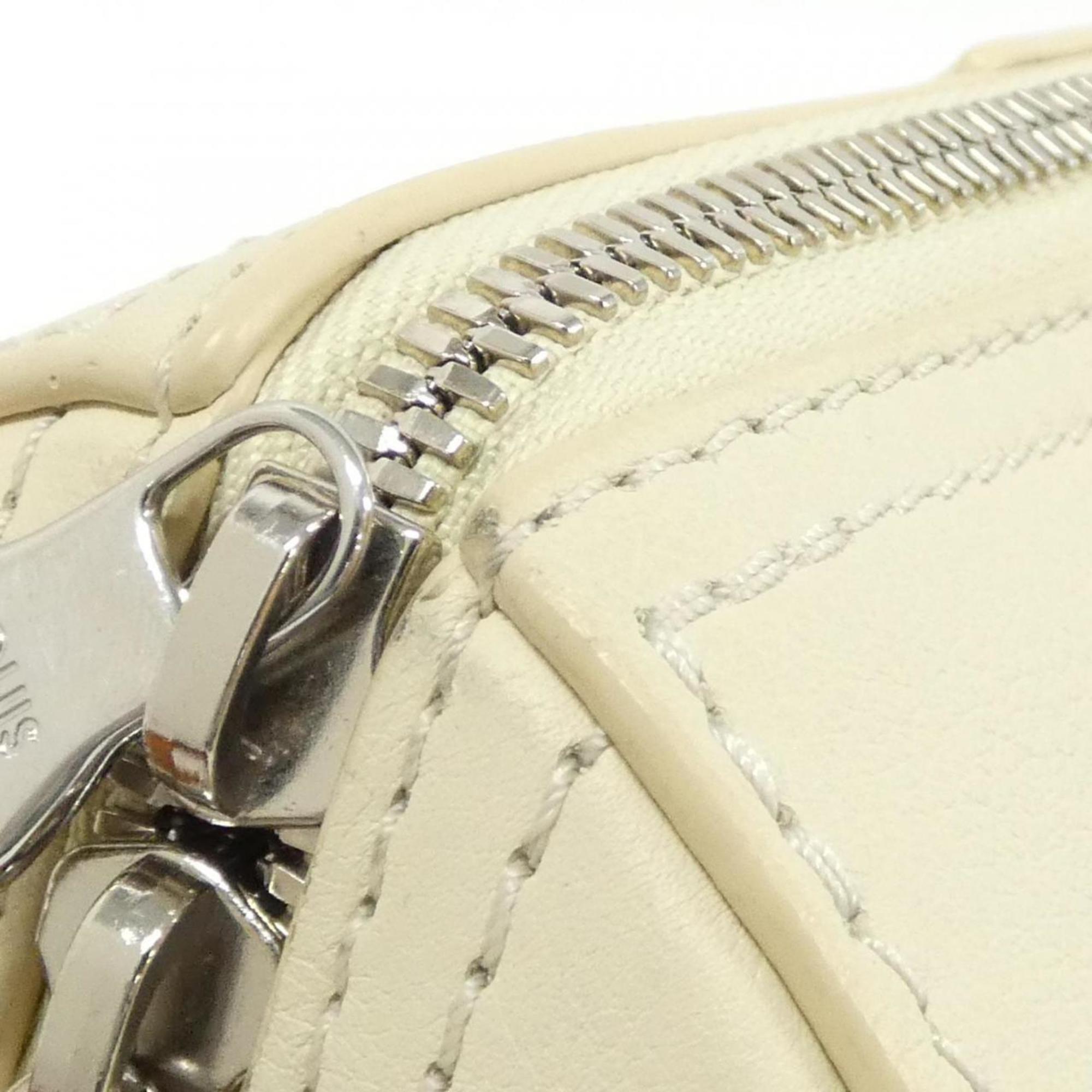 Louis Vuitton Beige Leather Shoulder Bag (Pre-Owned)