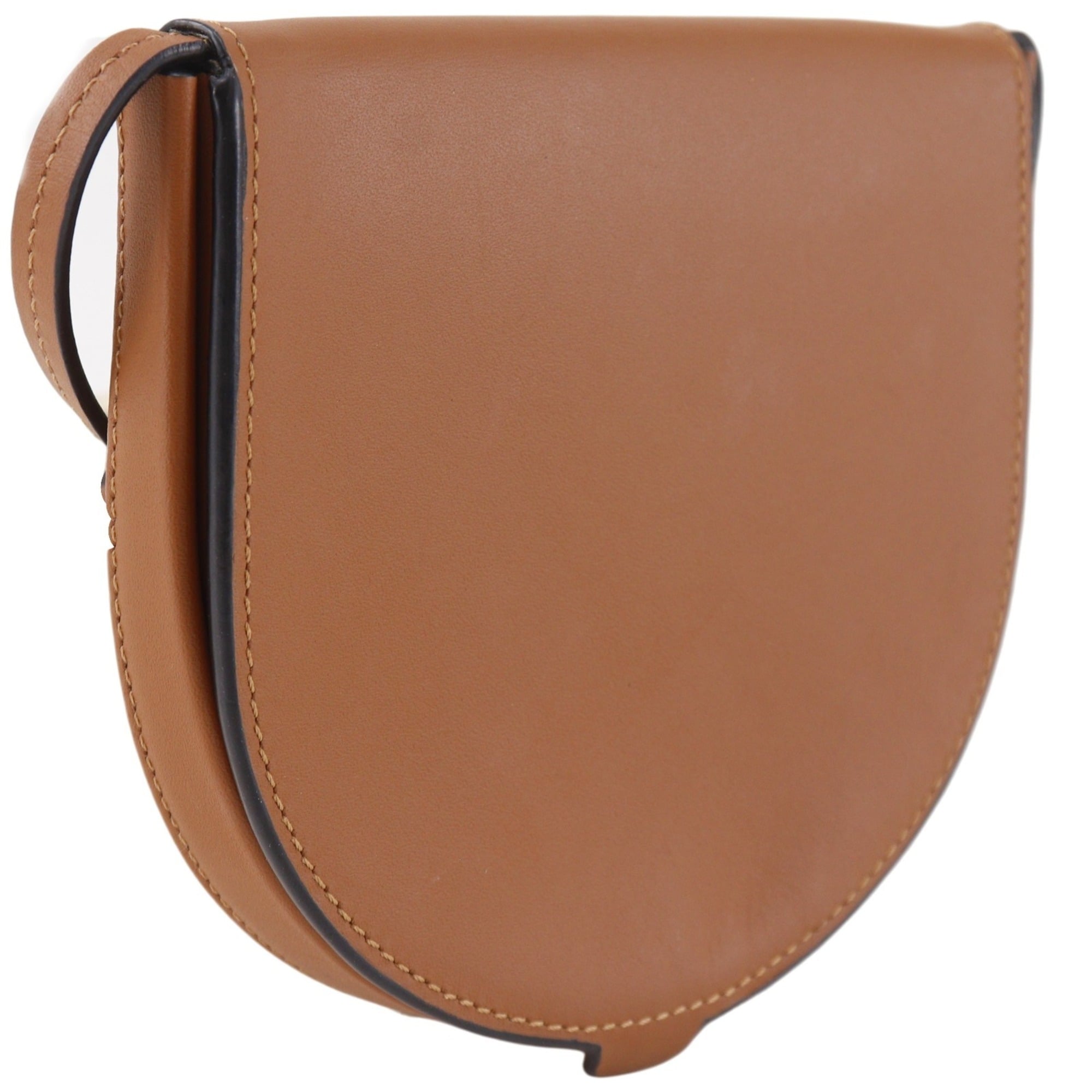 Loewe Brown Leather Pochette Pouch Shoulder Bag (Pre-Owned)