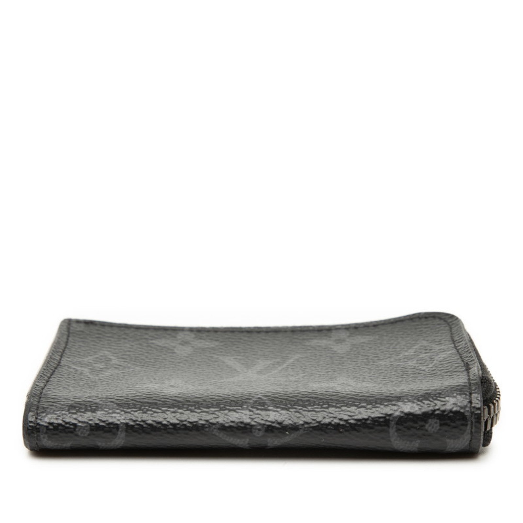 Louis Vuitton Black Pvc Leather Coin Purse/Coin Case (Pre-Owned)