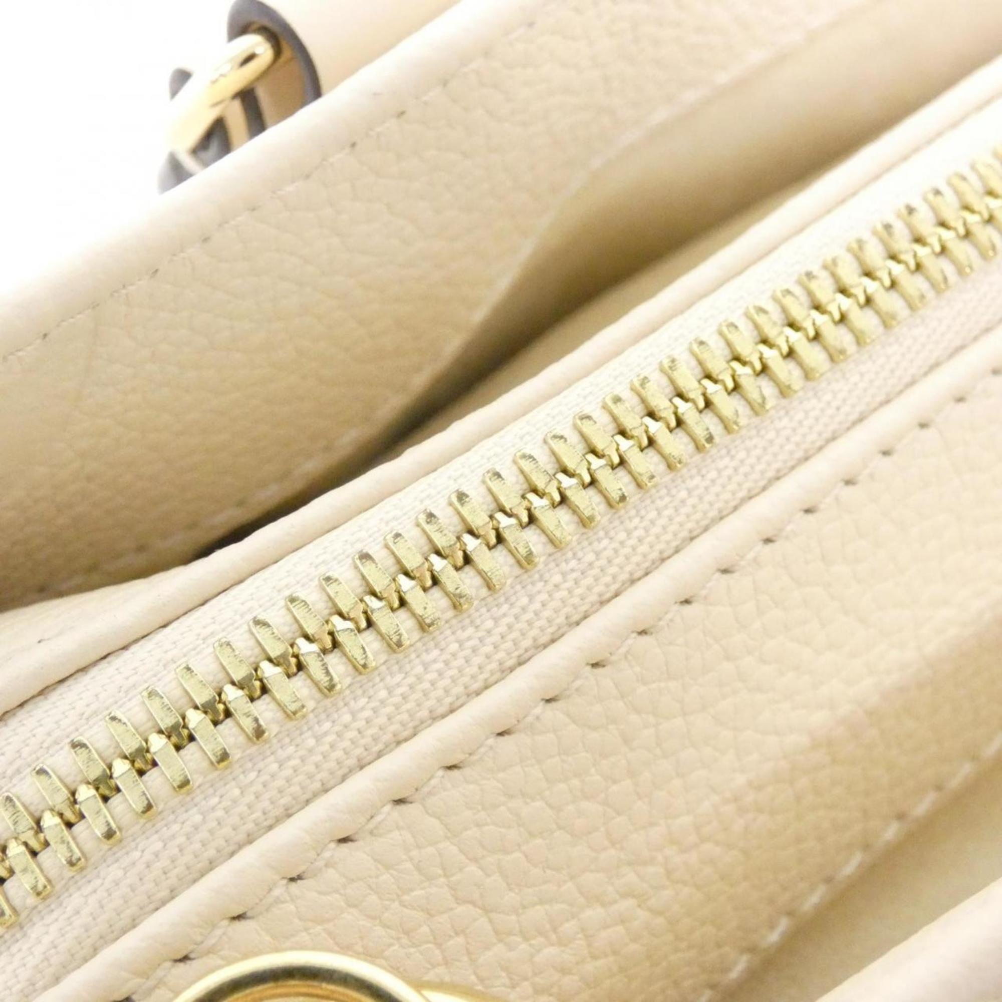 Louis Vuitton Monogram Empreinte Gold Leather Handbag (Pre-Owned)