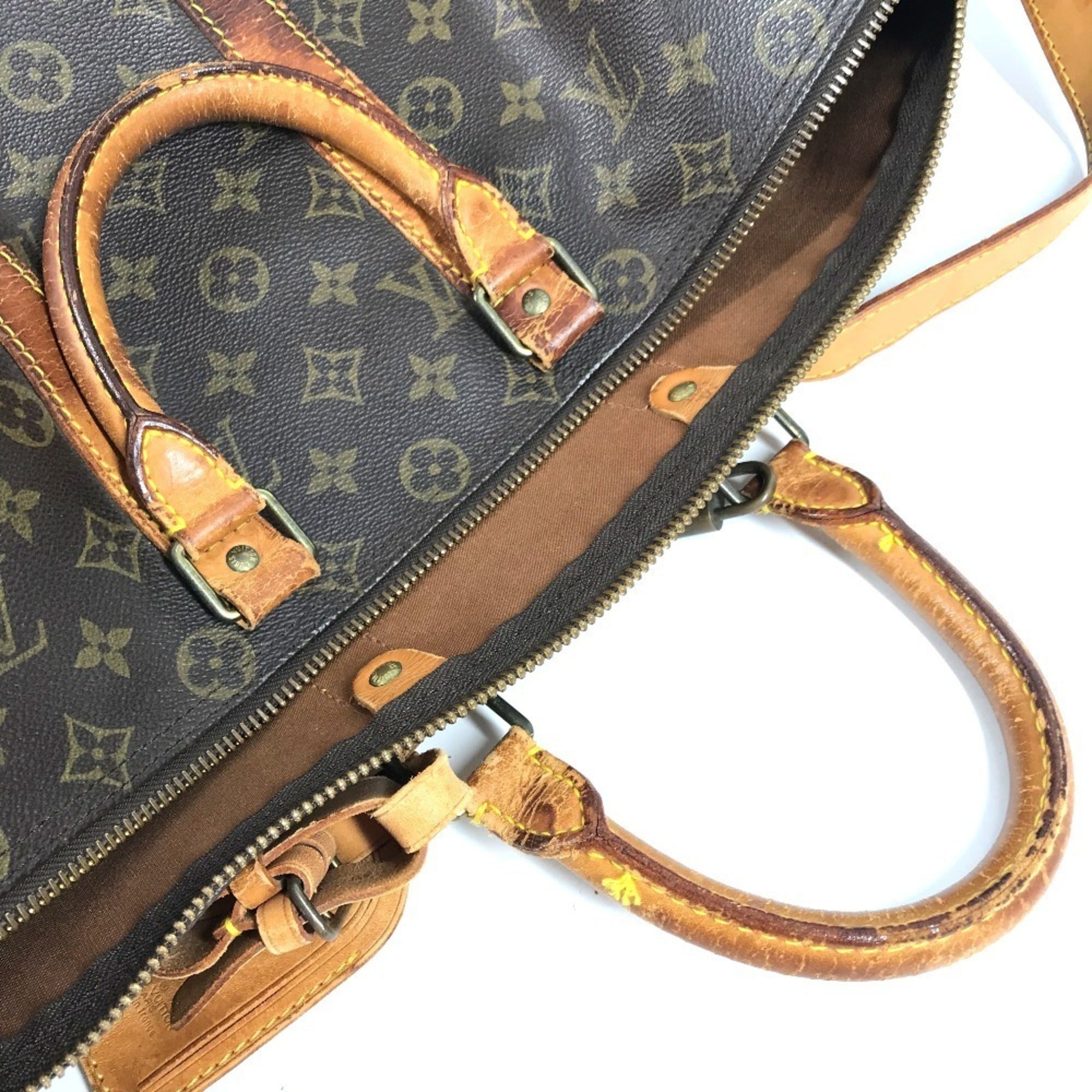 Louis Vuitton Brown Monogram Monogram Canvas Boston Bag (Pre-Owned)