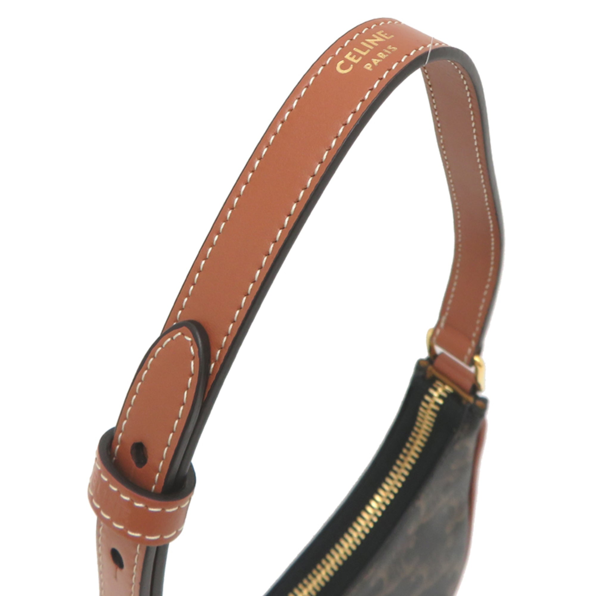 Celine Canvas Leather Handbag (Pre-Owned)