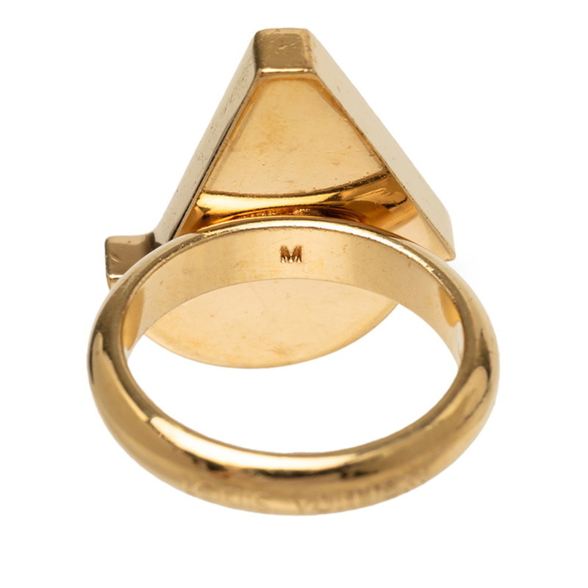 Louis Vuitton Gold Band Ring (Pre-Owned)