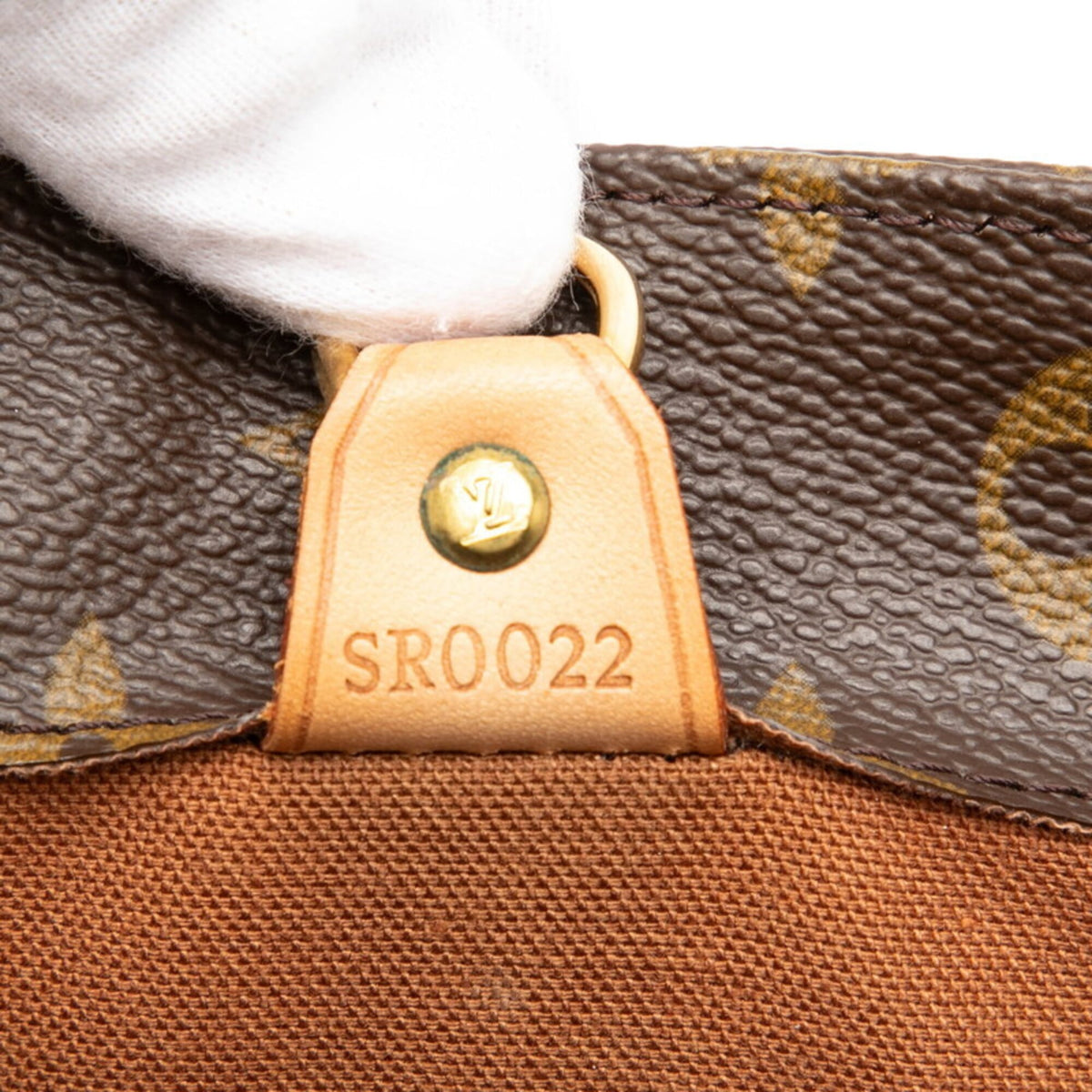 Louis Vuitton Brown Pvc Leather Tote Bag (Pre-Owned)