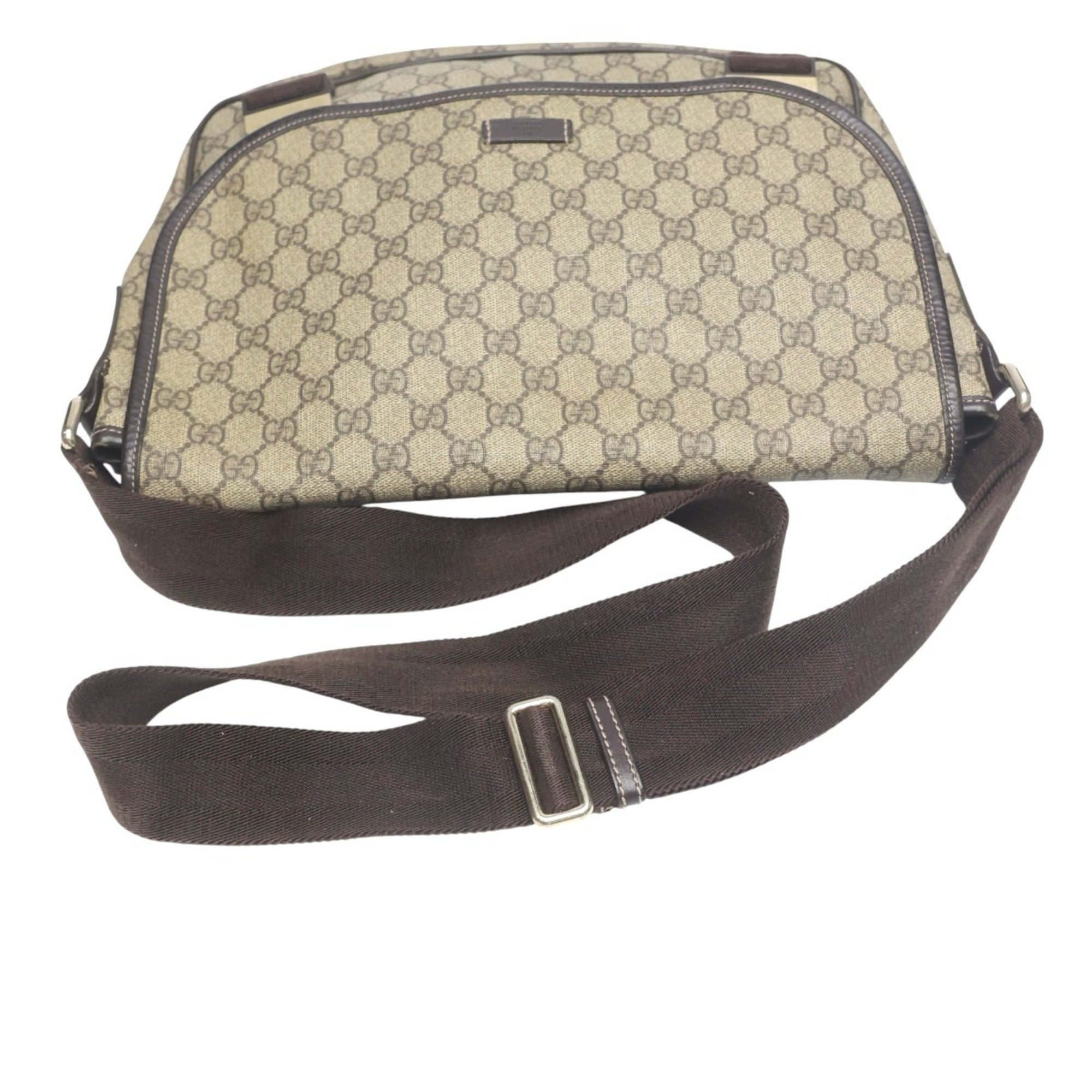 Gucci Brown Gg Plus Shoulder Bag (Pre-Owned)