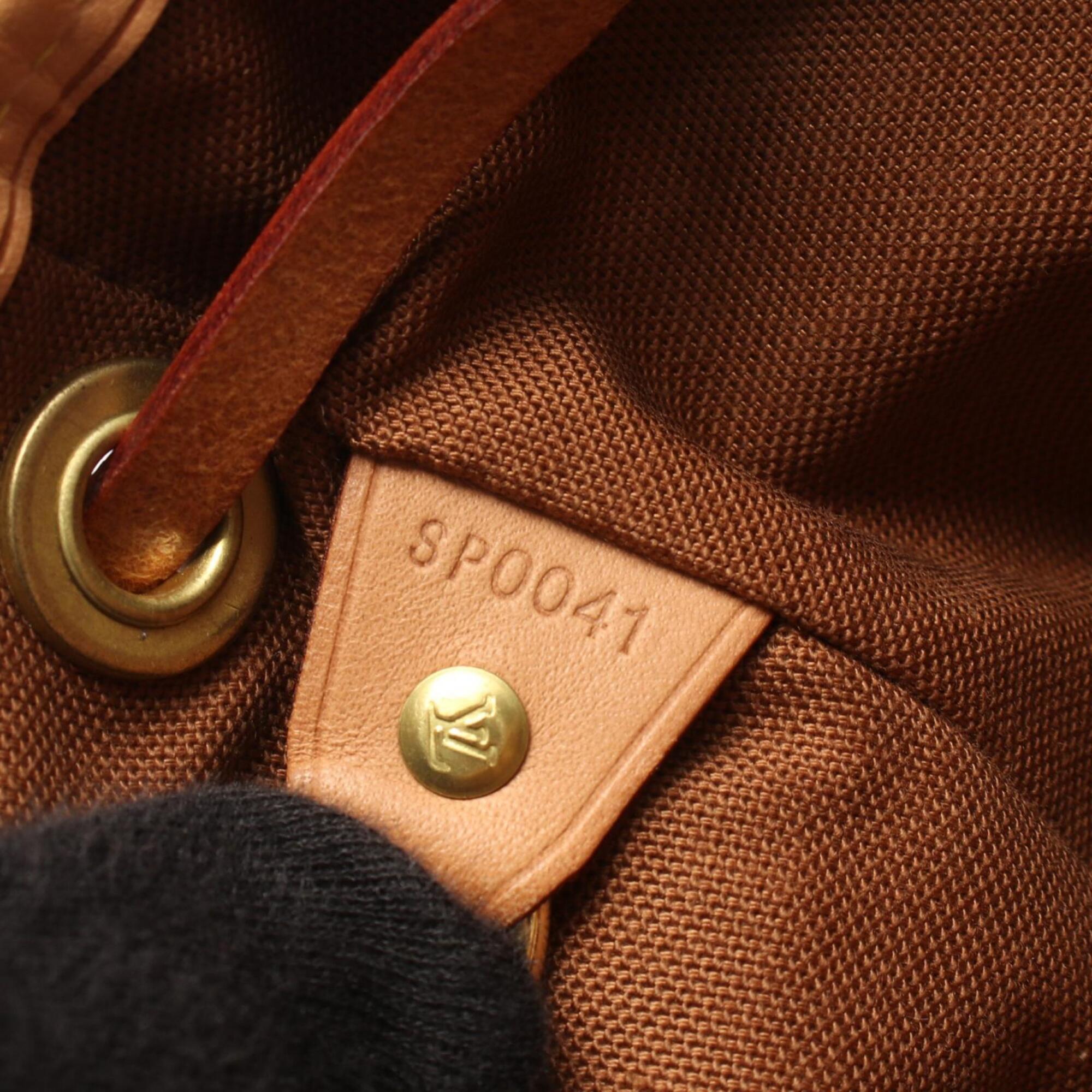 Louis Vuitton Brown Monogram Monogram Leather Backpack Handbag (Pre-Owned)