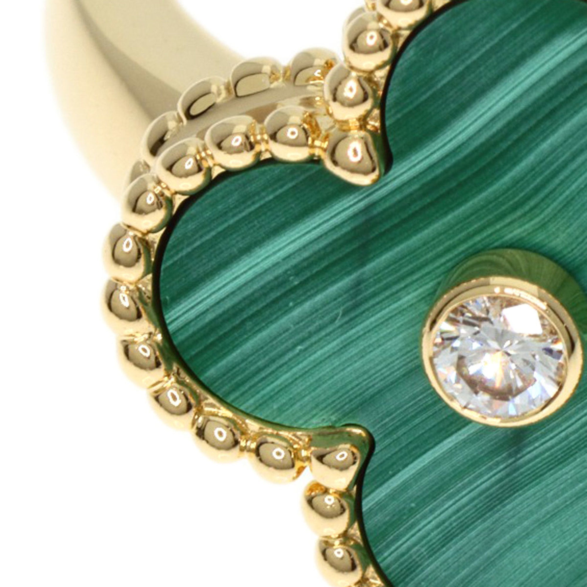 Van Cleef & Arpels Alhambra Yellow Band Ring (Pre-Owned)