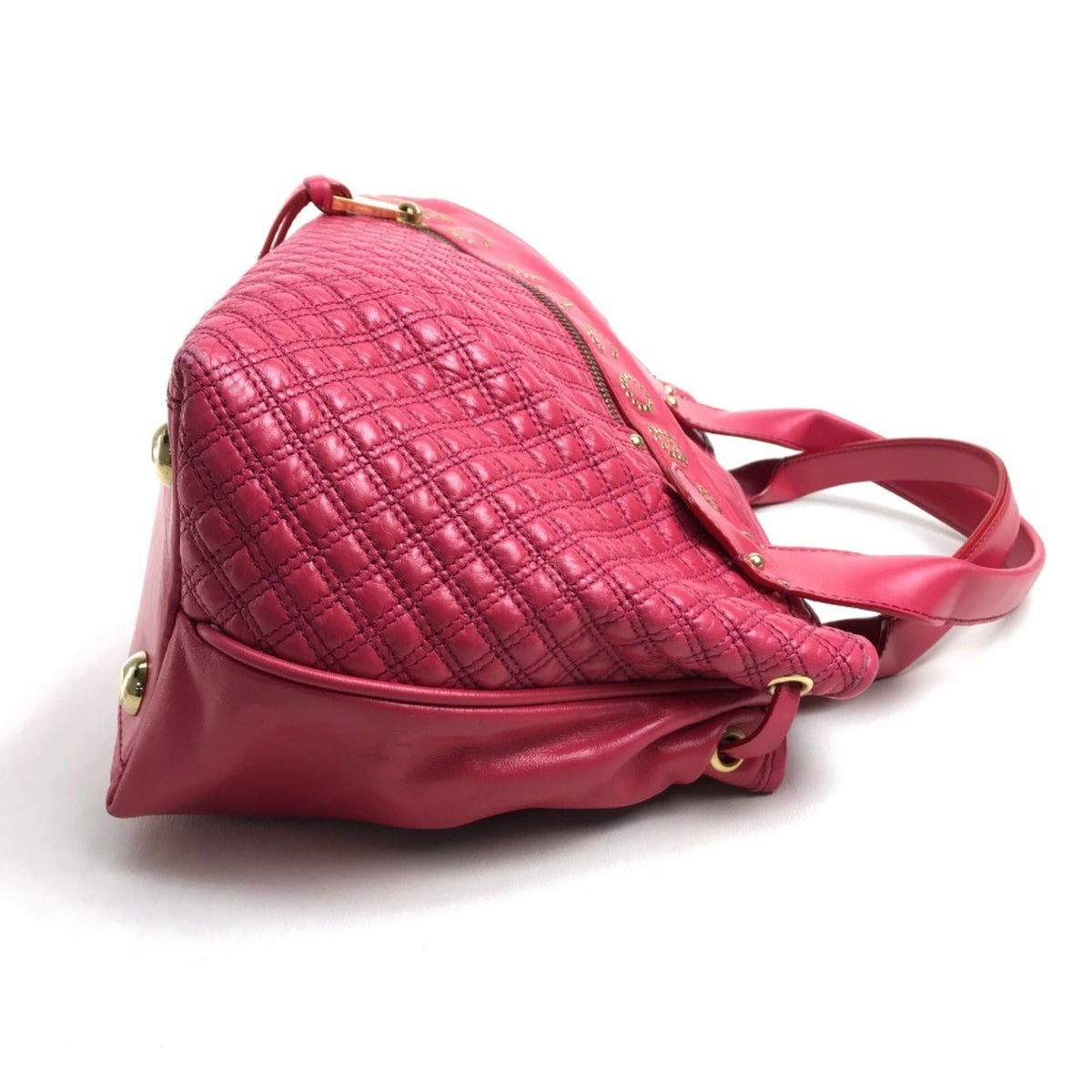 Marc Jacobs Pink Leather Handbag Tote Bag (Pre-Owned)