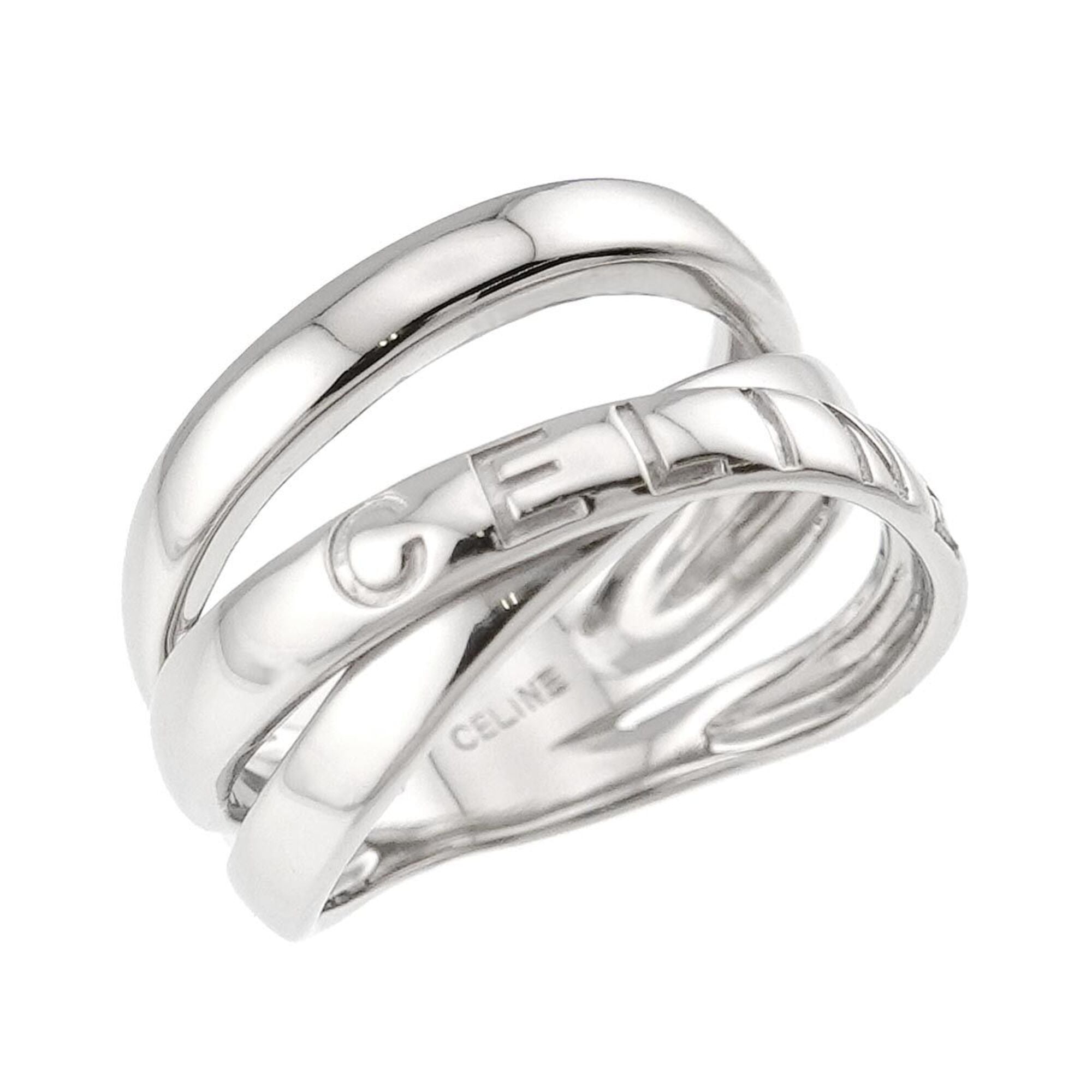 Celine Platinum 900 Band Ring (Pre-Owned)