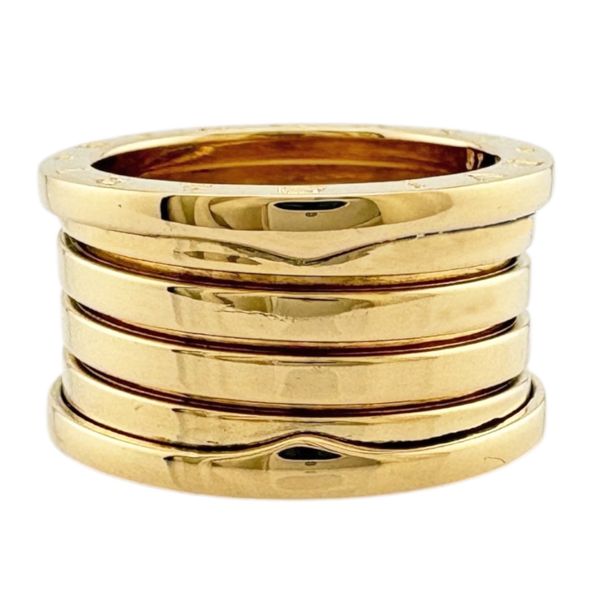 Bvlgari B.Zero1 Gold Yellow Gold (18K) Band Ring (Pre-Owned)