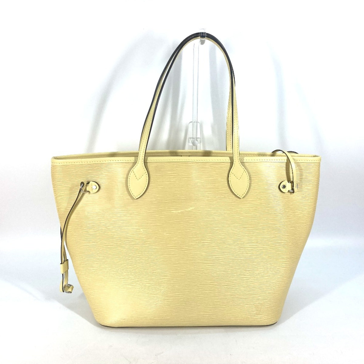 Louis Vuitton Yellow Leather Tote Bag (Pre-Owned)