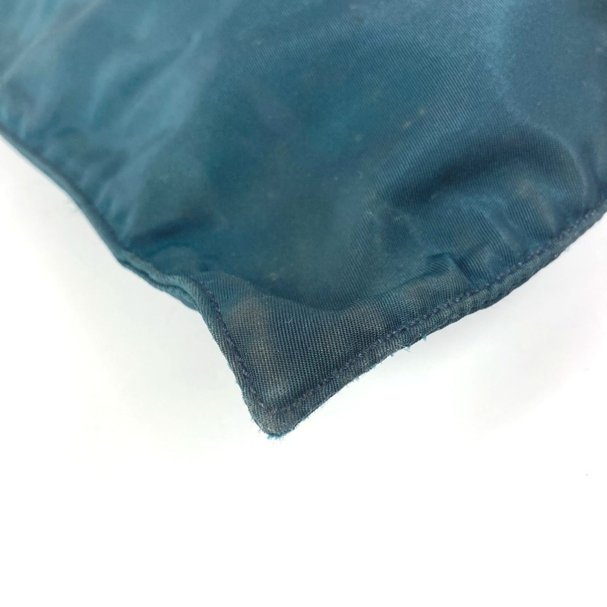 Prada Blue Nylon Shoulder Bag (Pre-Owned)