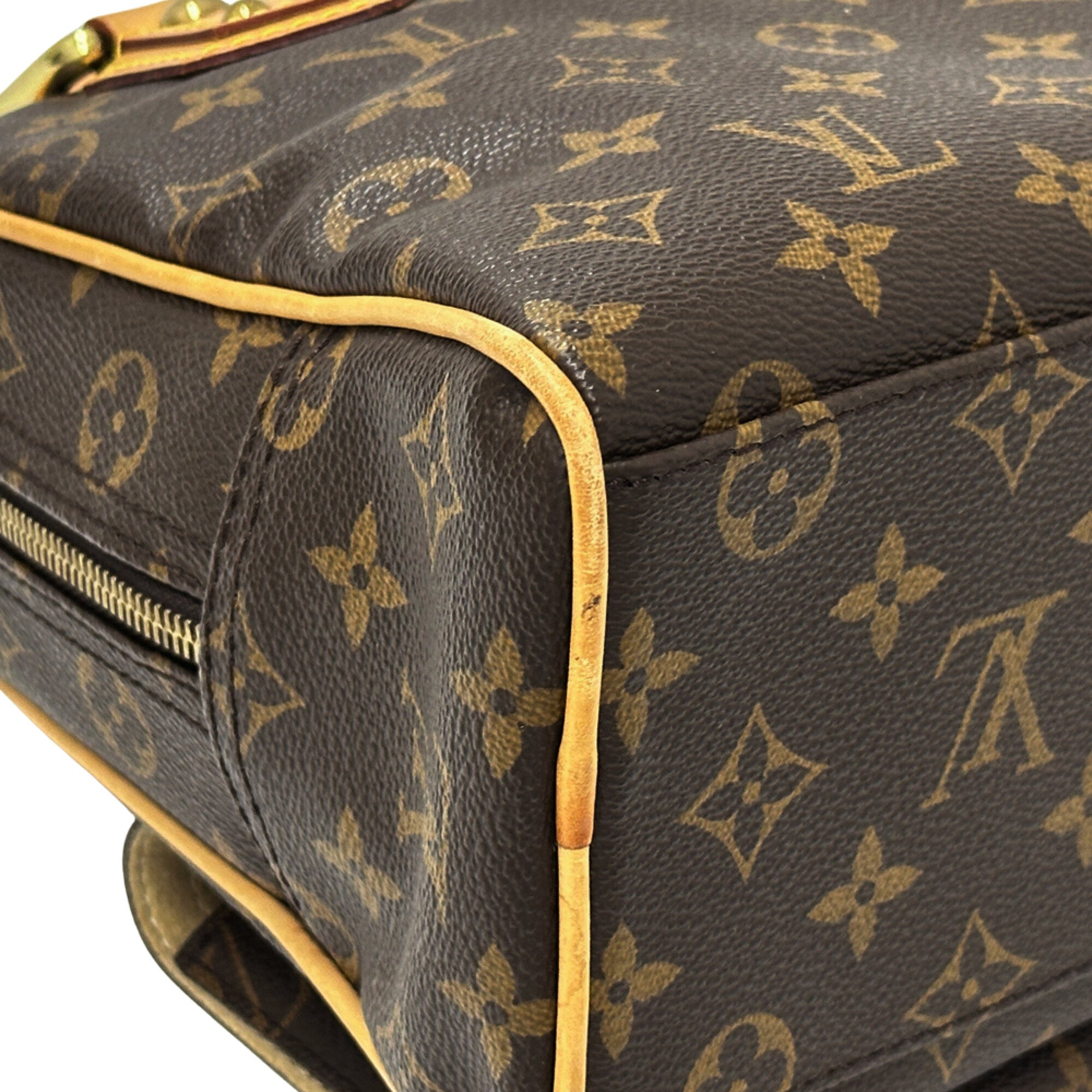 Louis Vuitton Brown Monogram Canvas Handbag (Pre-Owned)