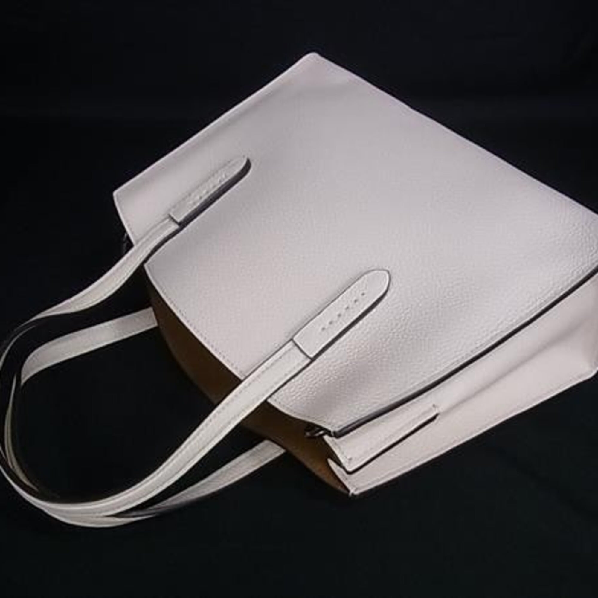 Coach Leather Handbag Shoulder Bag Tote Bag (Pre-Owned)