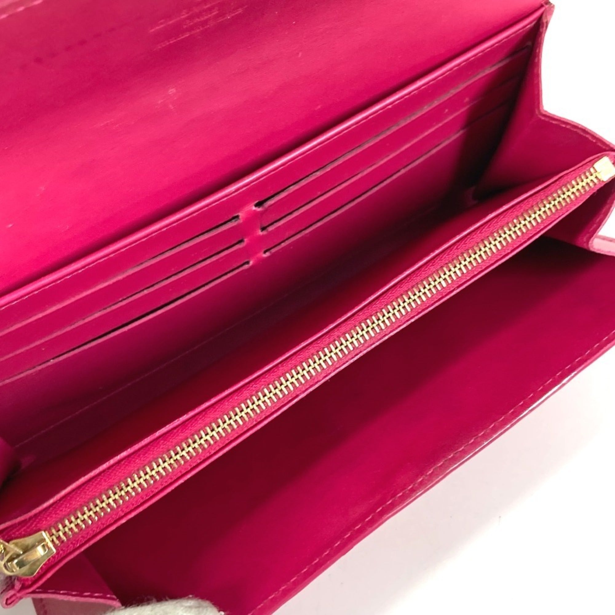 Louis Vuitton Galle Pink Long Bill Wallet (Bi-Fold) (Pre-Owned)