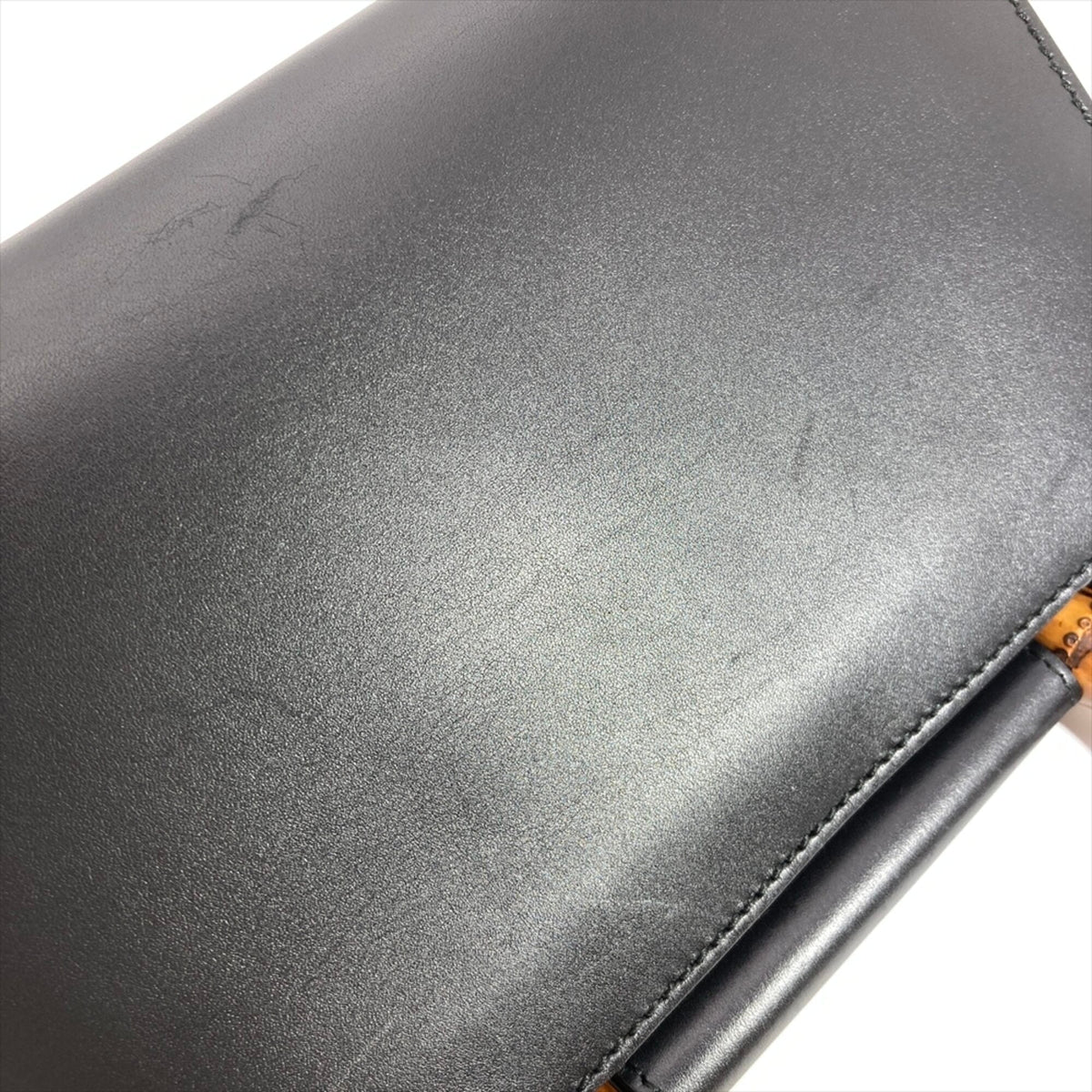 Gucci Black Leather Handbag (Pre-Owned)