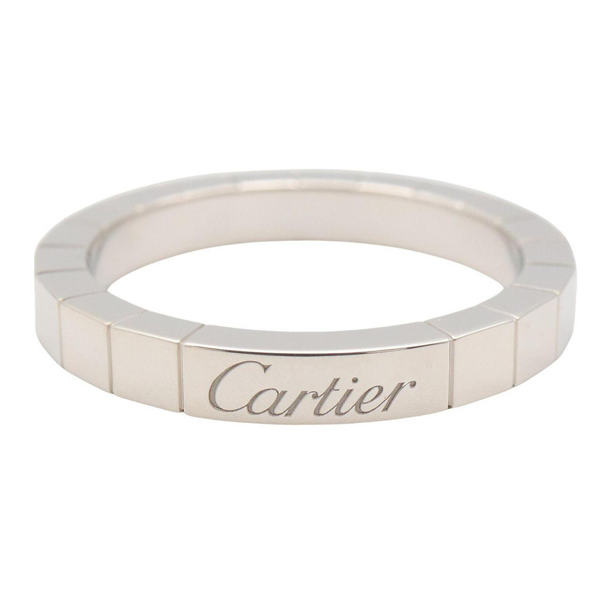 Cartier Silver White Gold (18K) Band Ring (Pre-Owned)