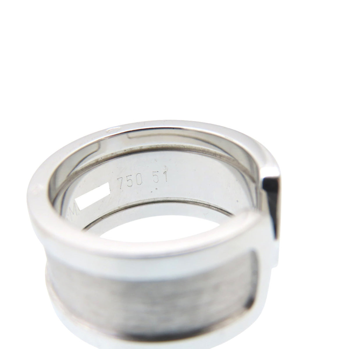 Cartier White Gold White Gold (18K) Band Ring (Pre-Owned)