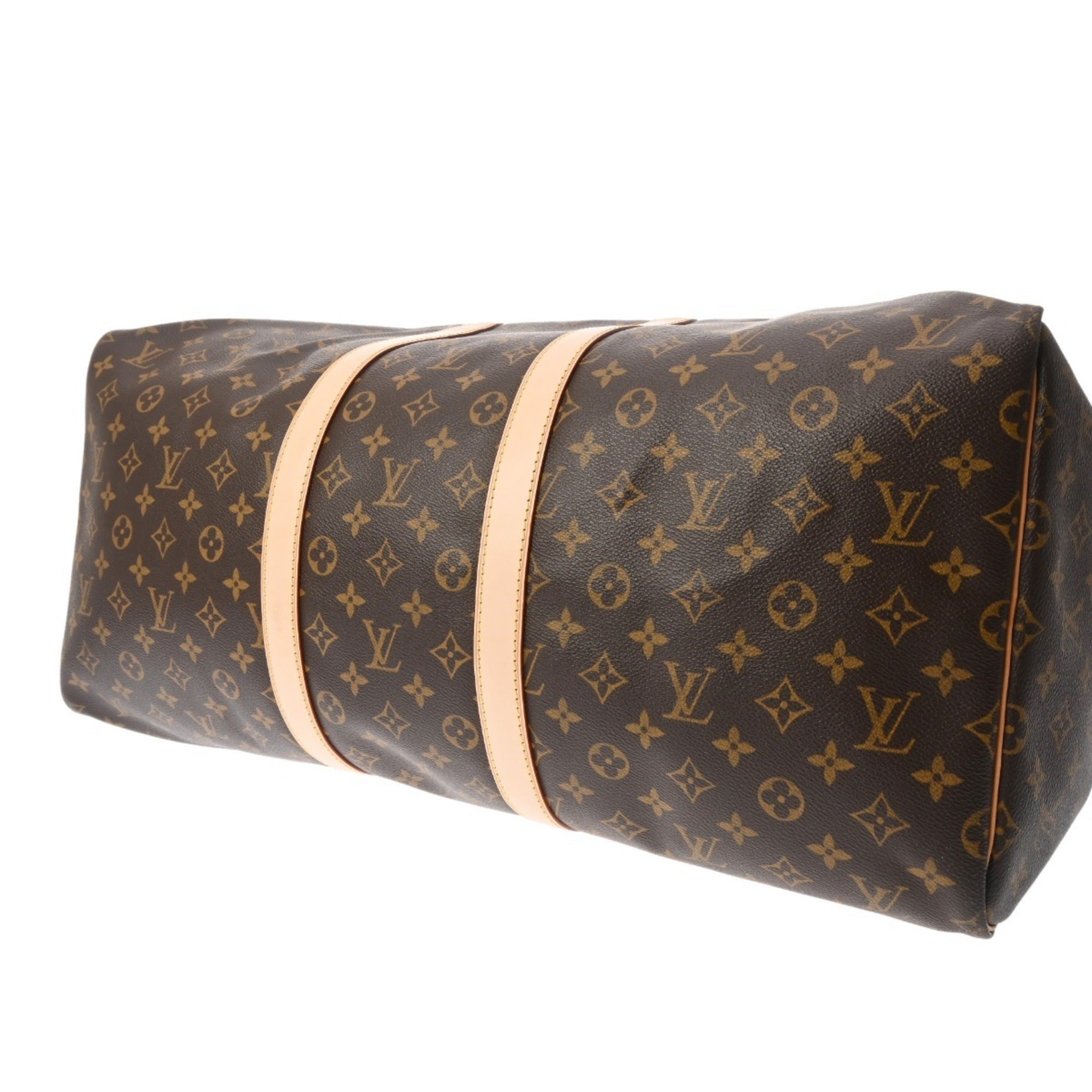 Louis Vuitton Brown Monogram Boston Bag (Pre-Owned)