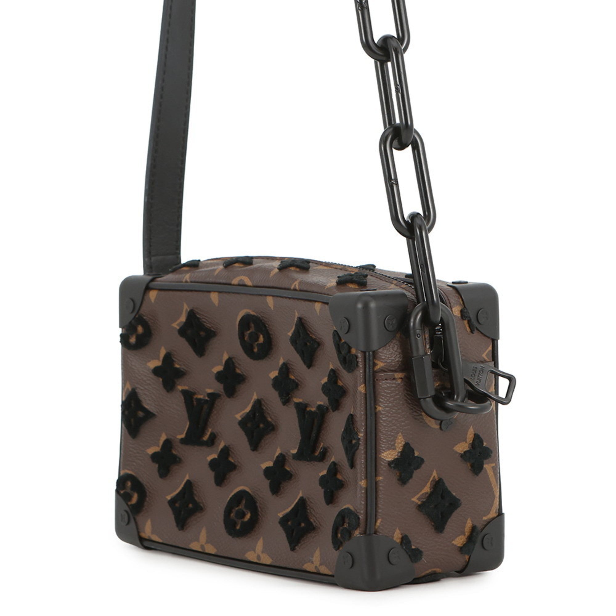 Louis Vuitton Monogram Tuffetage Black Monogram Noir Monogram Handbag Shoulder Bag (Pre-Owned)