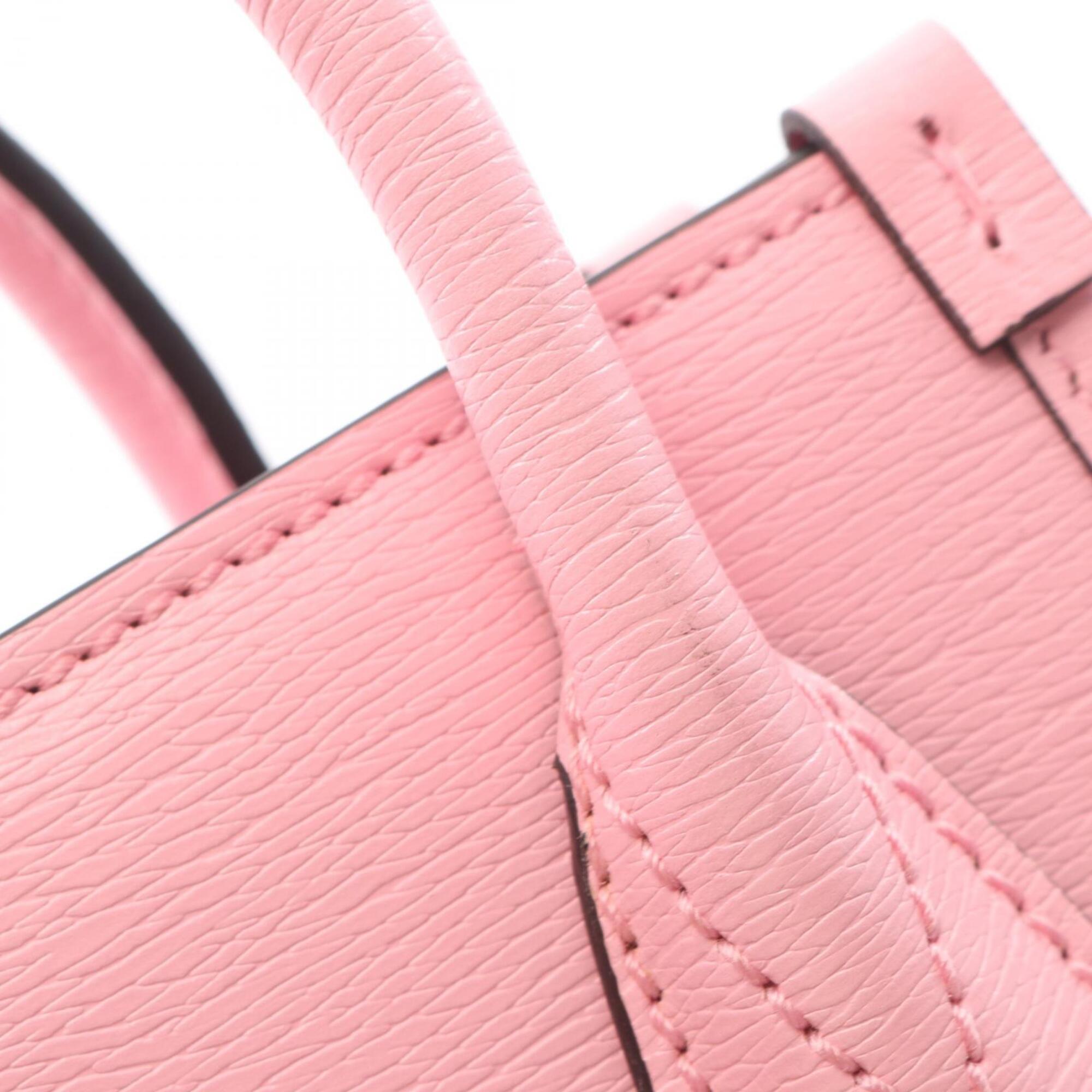 Gucci Multi-Color Pink Leather Handbag (Pre-Owned)
