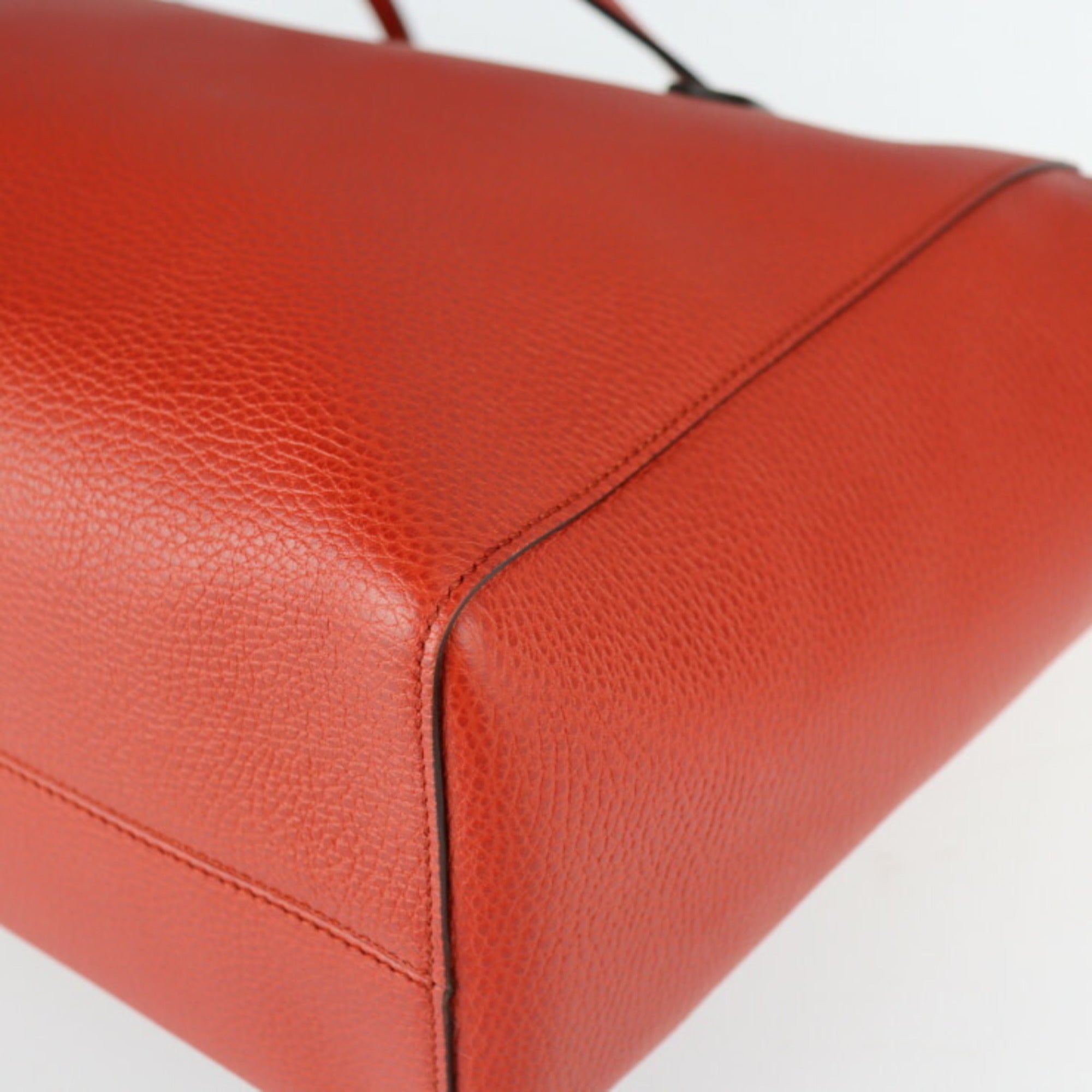 Gucci Gucci Swing Red Color Handbag Tote Bag (Pre-Owned)