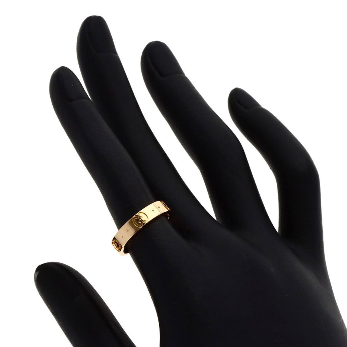 Gucci Pink Gold (18K) Band Ring (Pre-Owned)