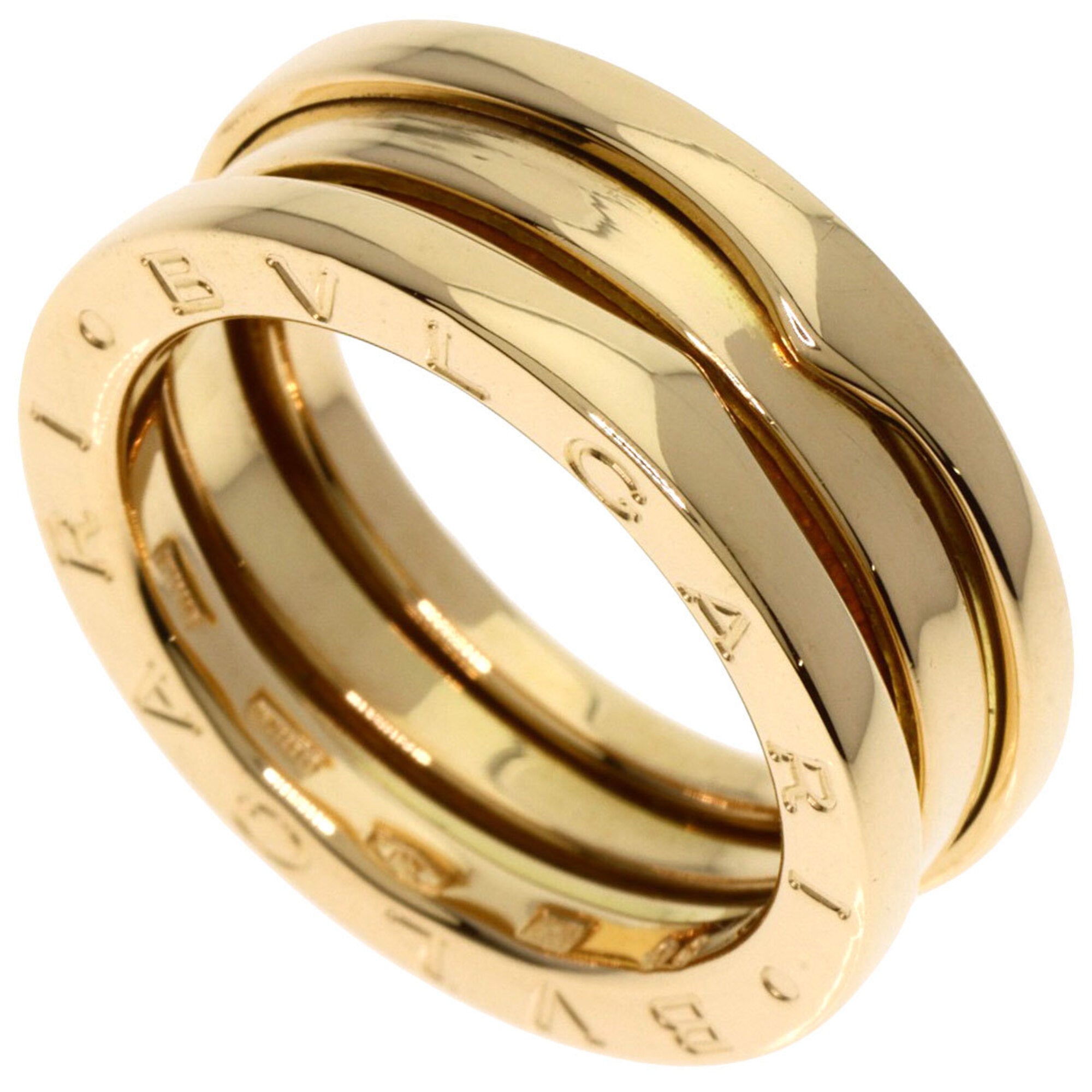 Bvlgari Yellow Gold Yellow Gold (18K) Band Ring (Pre-Owned)