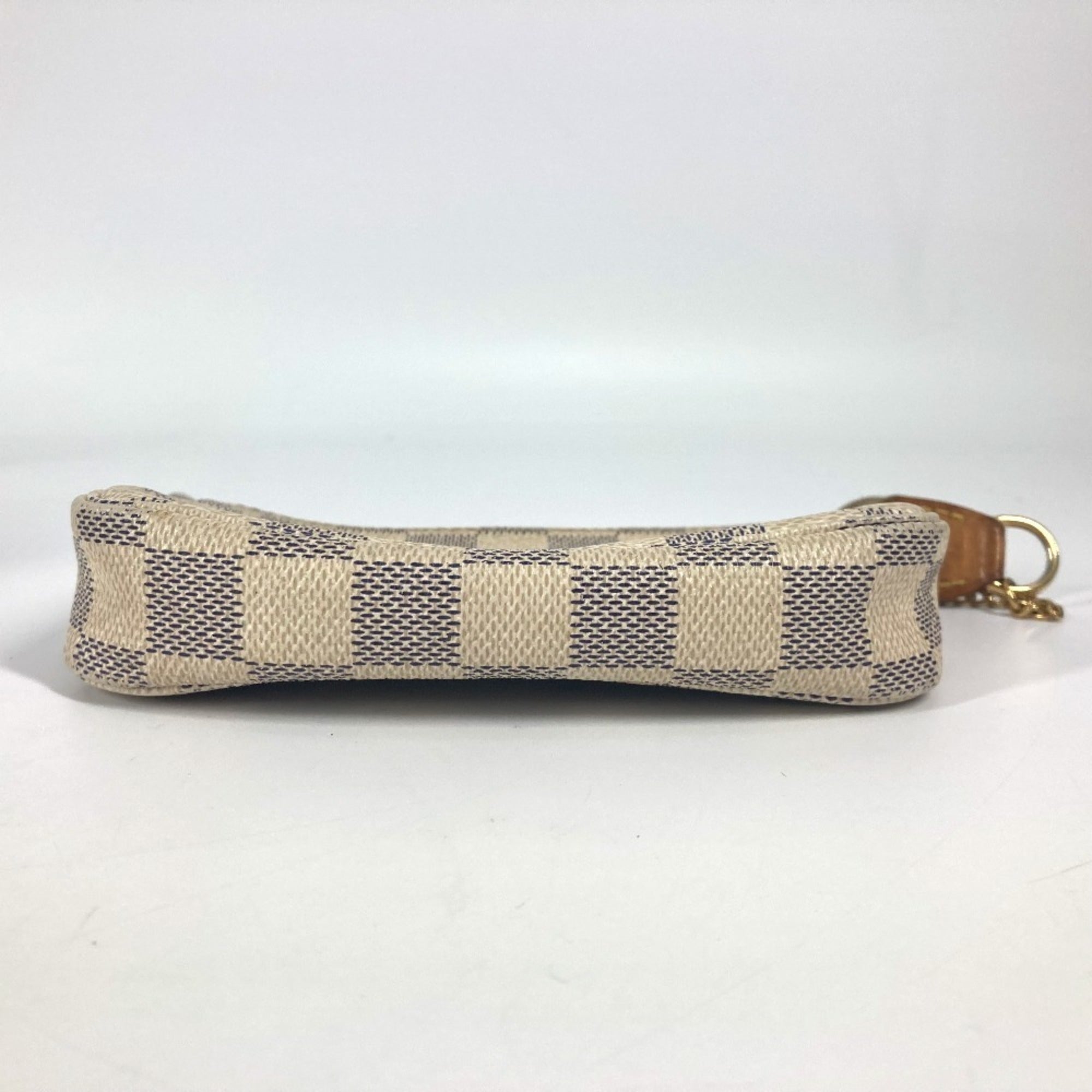 Louis Vuitton White Damier Azur Handbag (Pre-Owned)