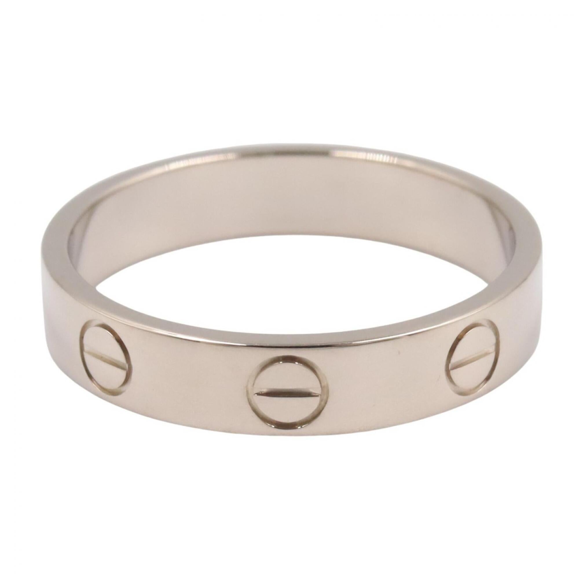 Cartier Silver White Gold (18K) Band Ring (Pre-Owned)