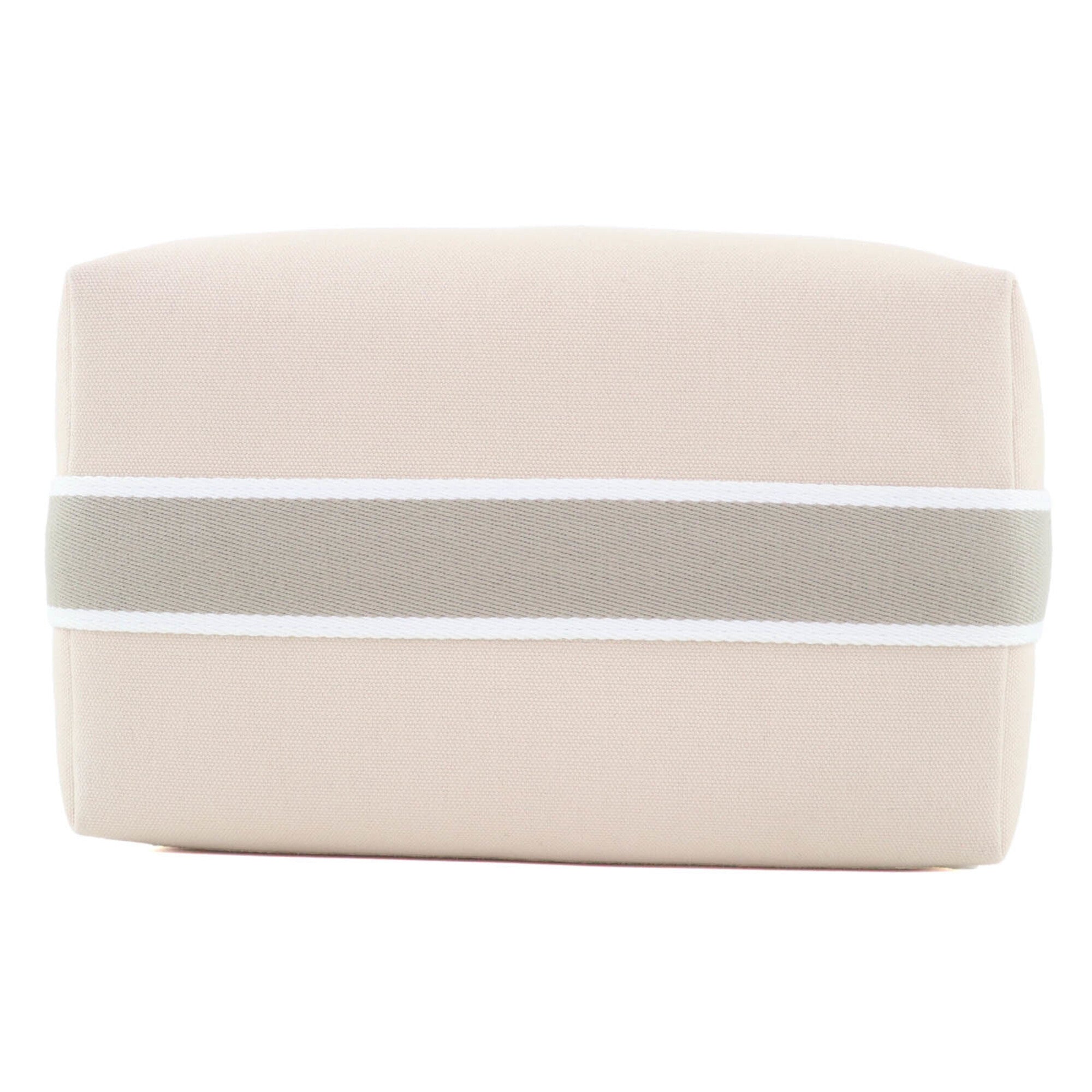 Hermes Ivory Cotton Handbag Pouch (Pre-Owned)