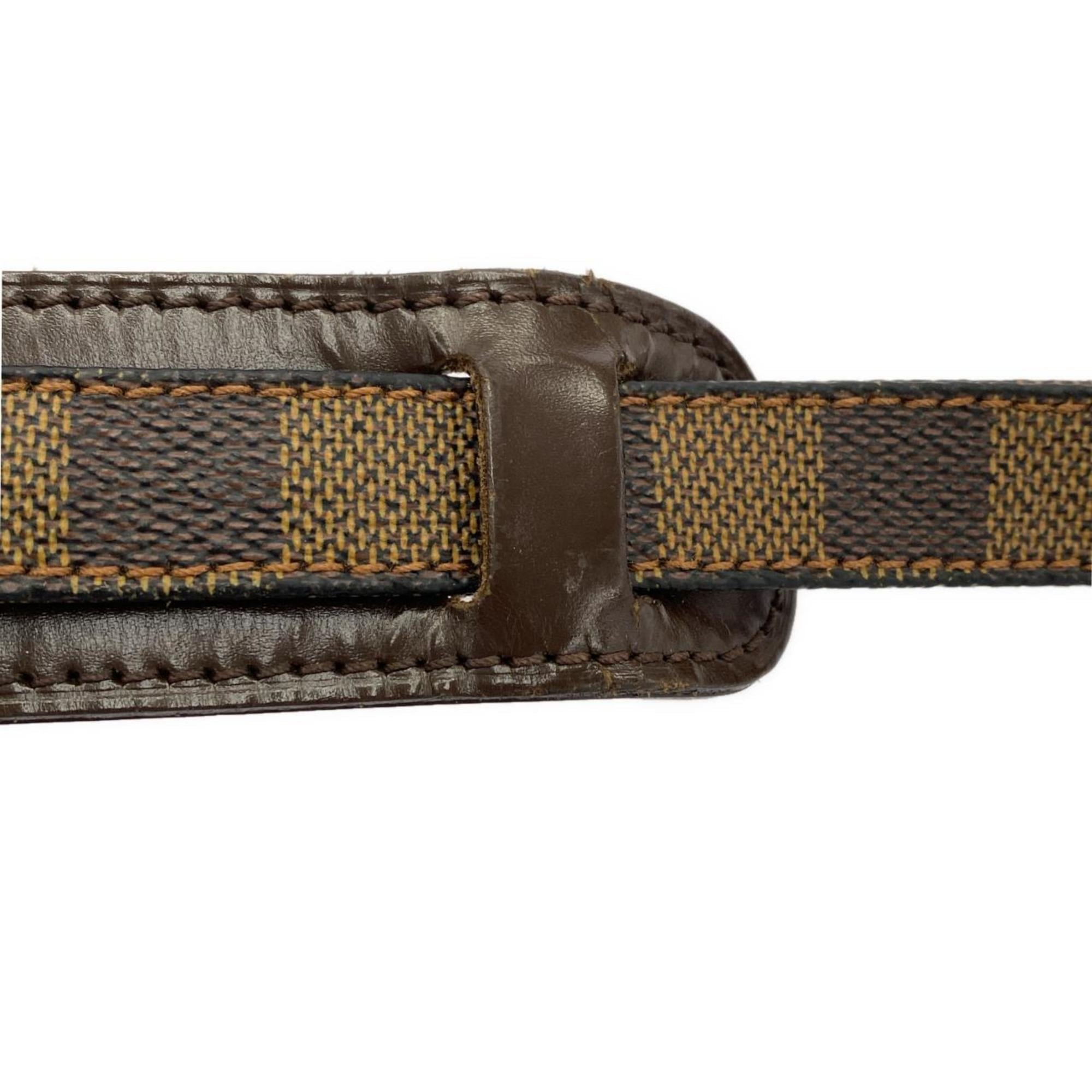 Louis Vuitton Brown Coated Canvas Shoulder Bag (Pre-Owned)