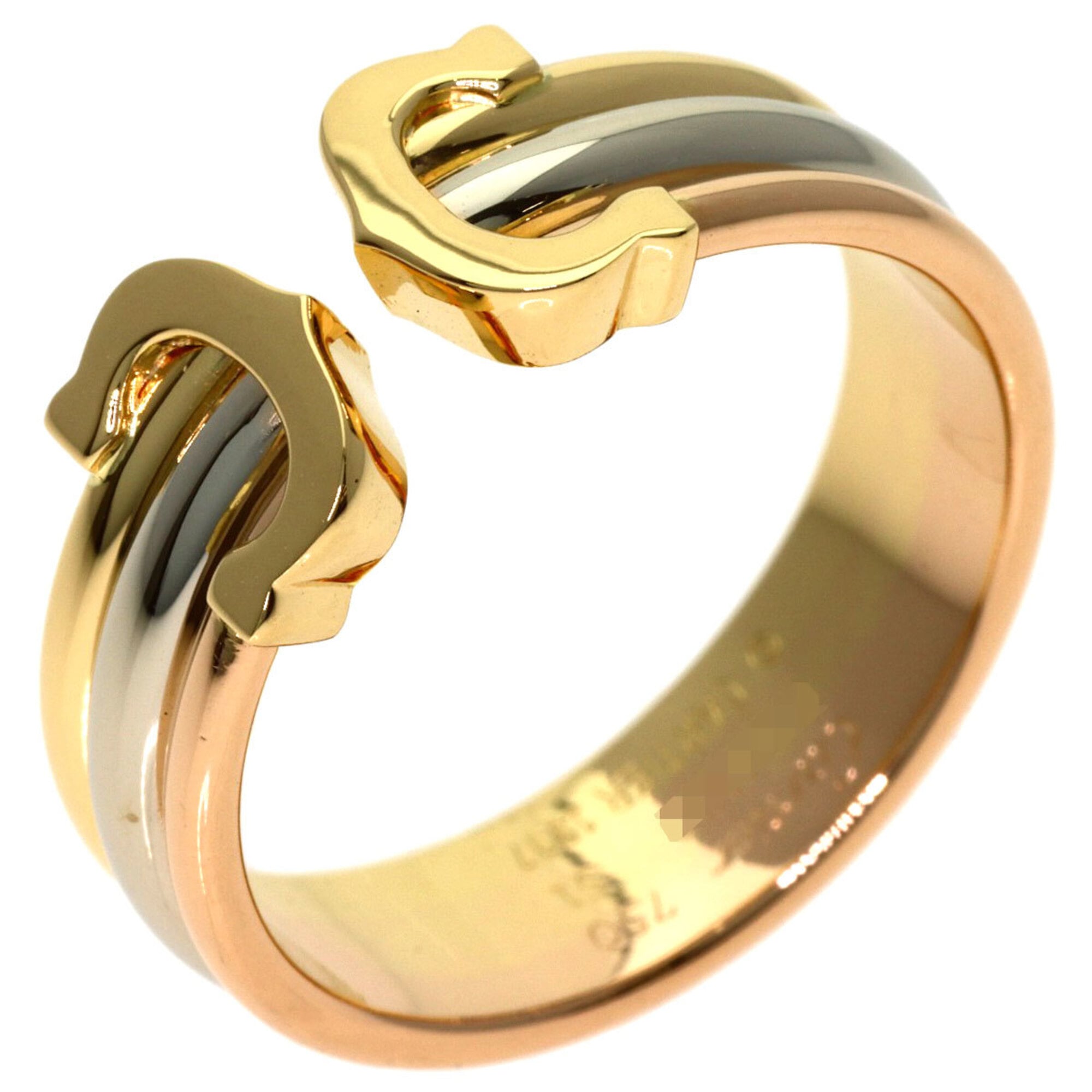 Cartier Yellow Gold (18K) Pink Gold (18K) White Gold (18K) Band Ring (Pre-Owned)