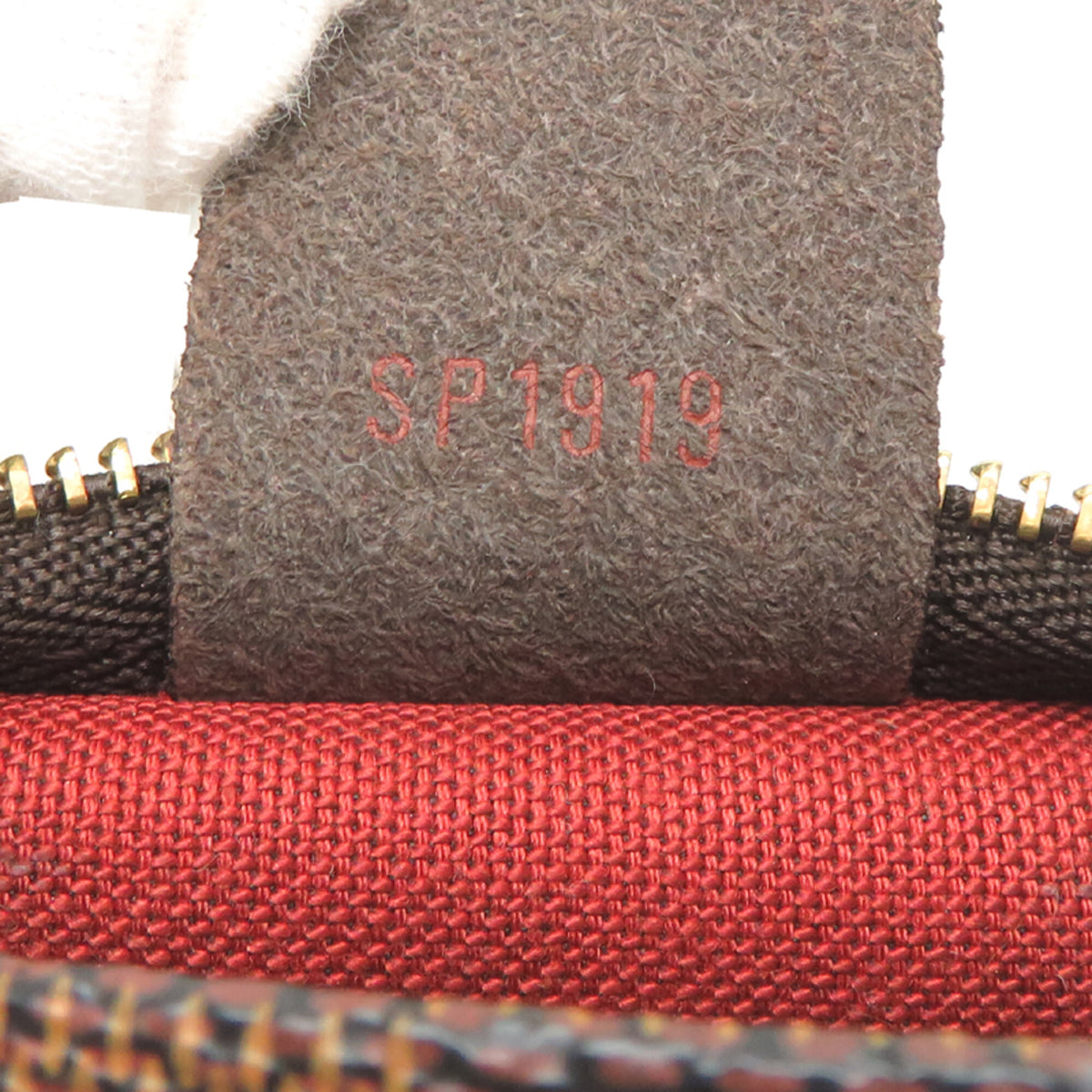 Louis Vuitton Brown Damier Canvas Handbag (Pre-Owned)