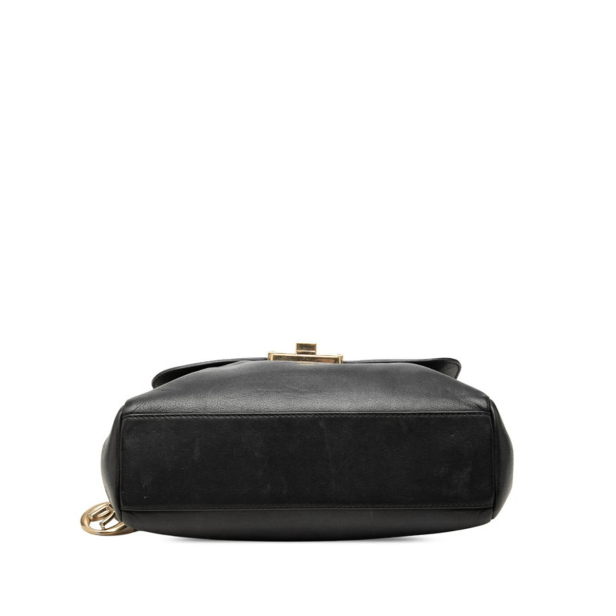 Christian Dior Navy Leather Shoulder Bag (Pre-Owned)
