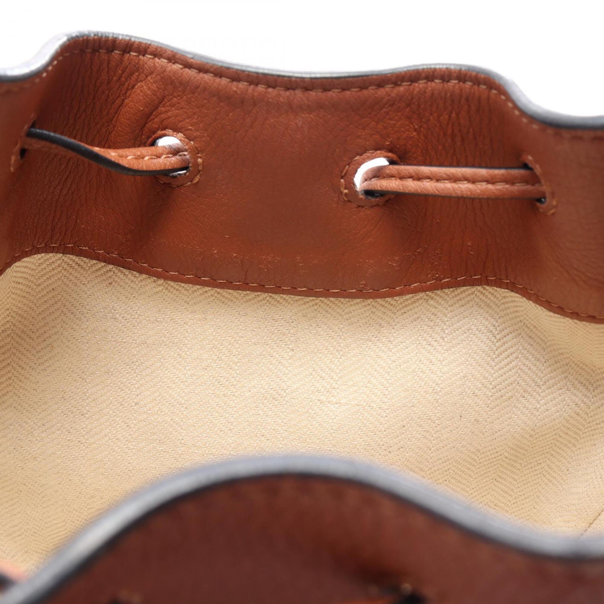 Loewe Brown Leather Handbag (Pre-Owned)