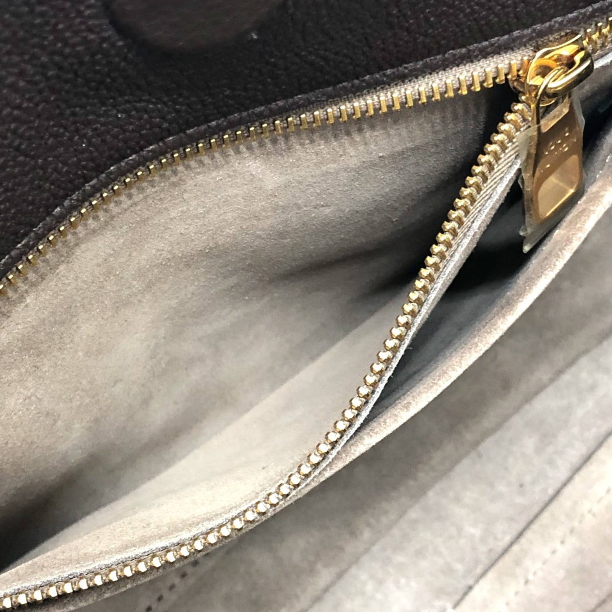 Louis Vuitton Brown Chocolat Monogram Canvas Cuir Ombre Leather Handbag (Pre-Owned)