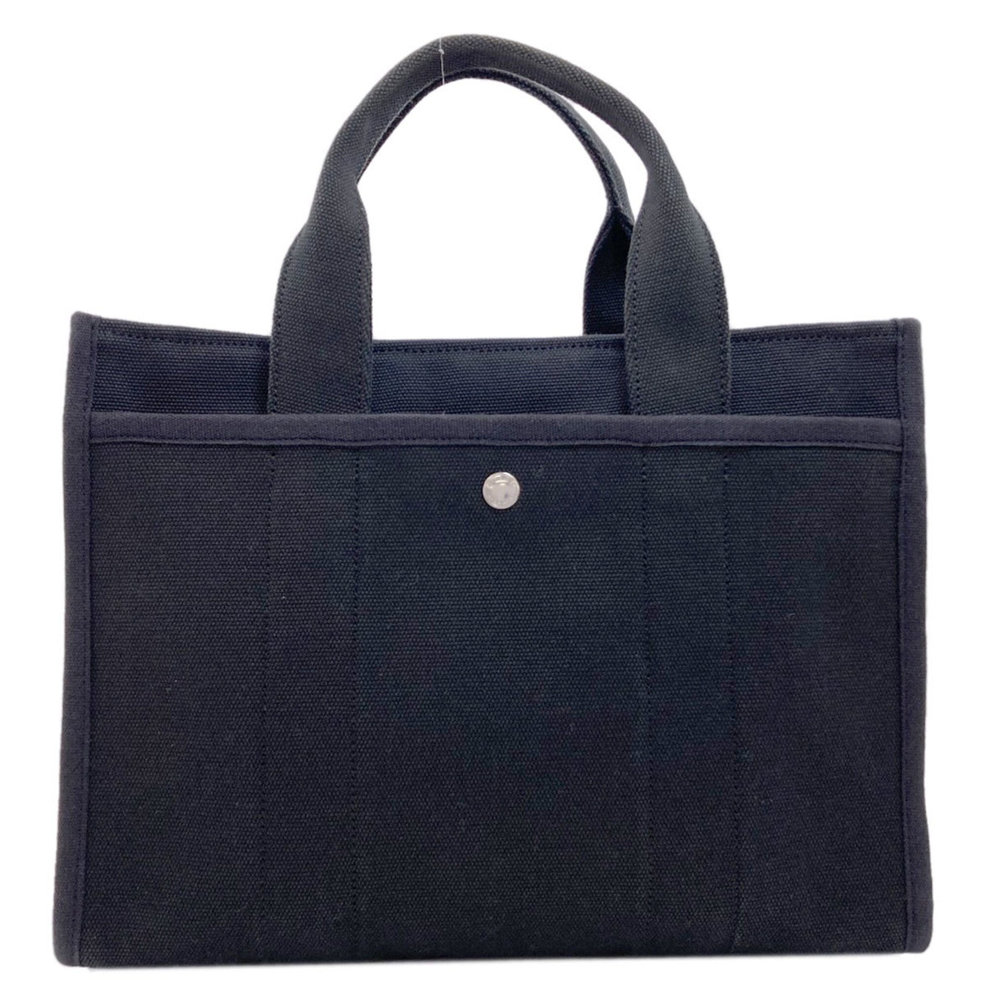 Coach Black Canvas Handbag (Pre-Owned)