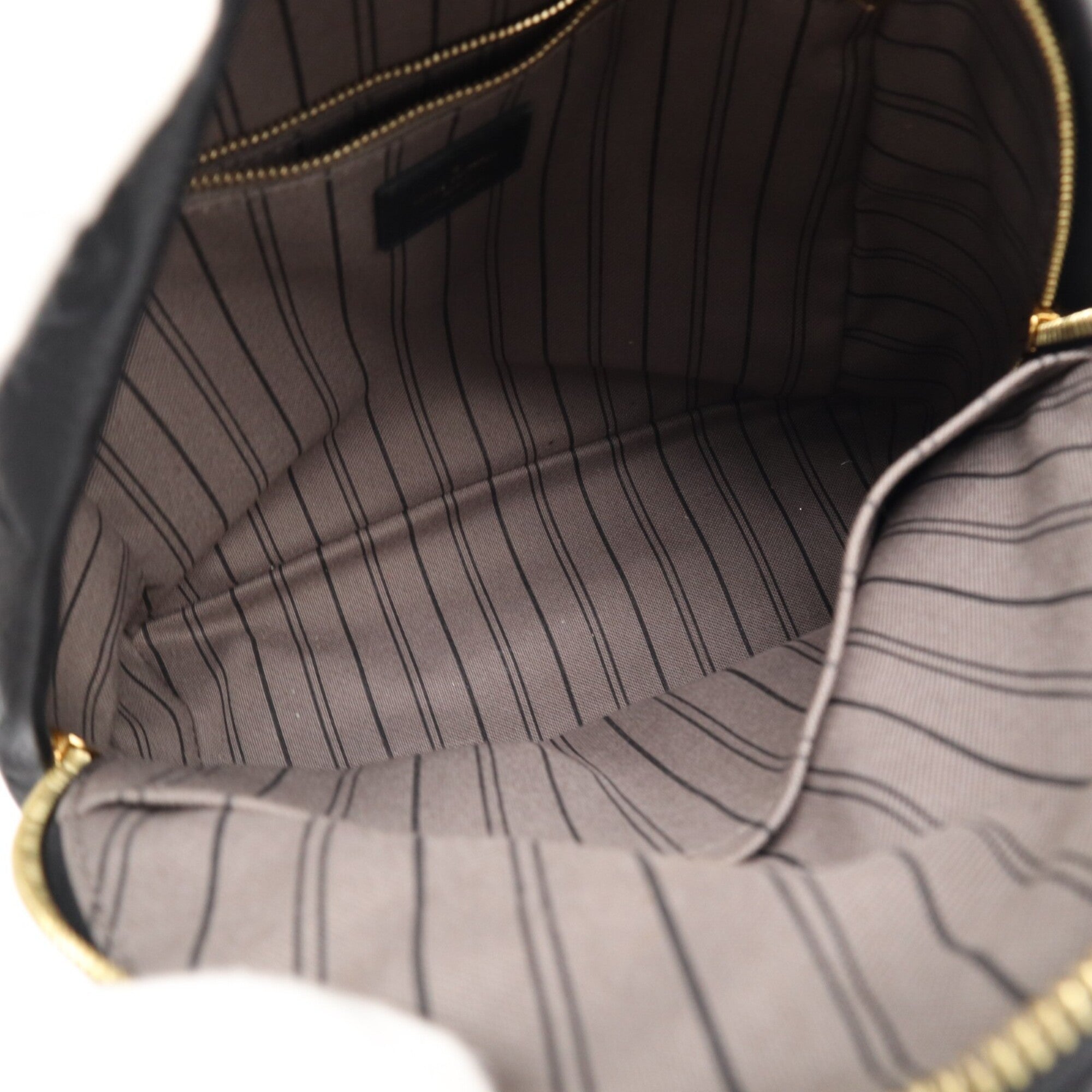 Louis Vuitton Monogram Empreinte Black Leather Backpack (Pre-Owned)