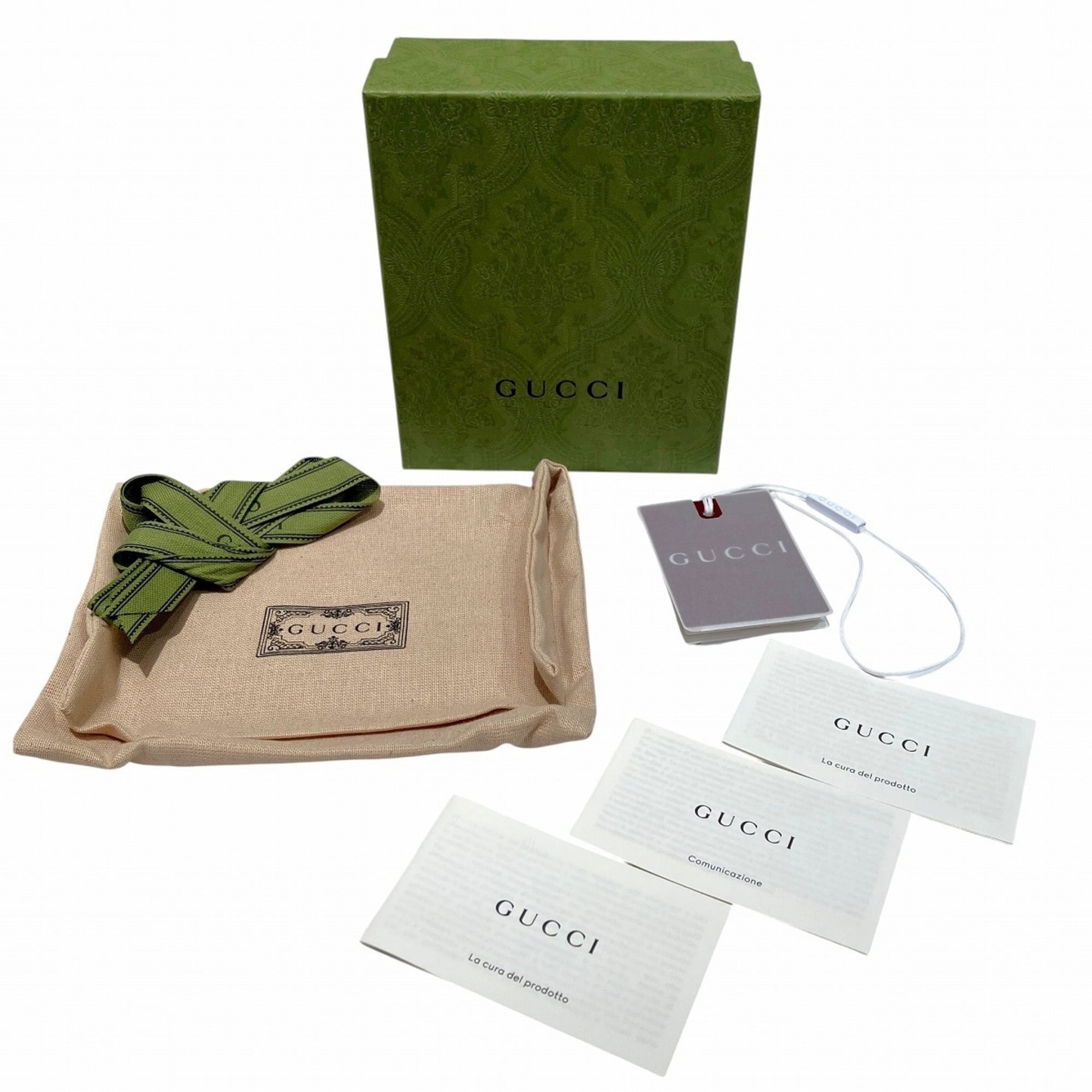 Gucci Brown Pvc Leather Wallet (Bi-Fold) (Pre-Owned)