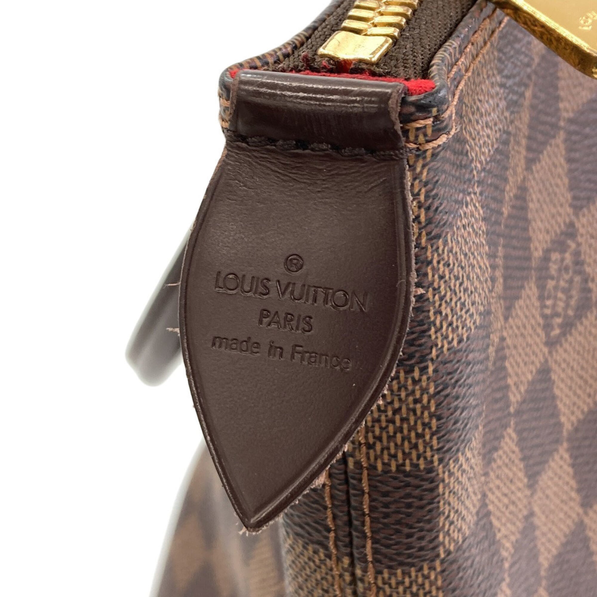 Louis Vuitton Damier Damier Canvas Ebene Damier Canvas Tote Bag (Pre-Owned)