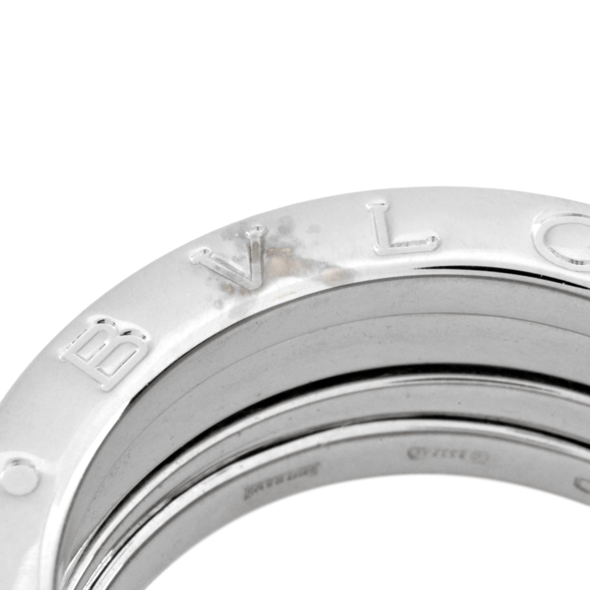 Bvlgari White Gold (18K) Band Ring (Pre-Owned)