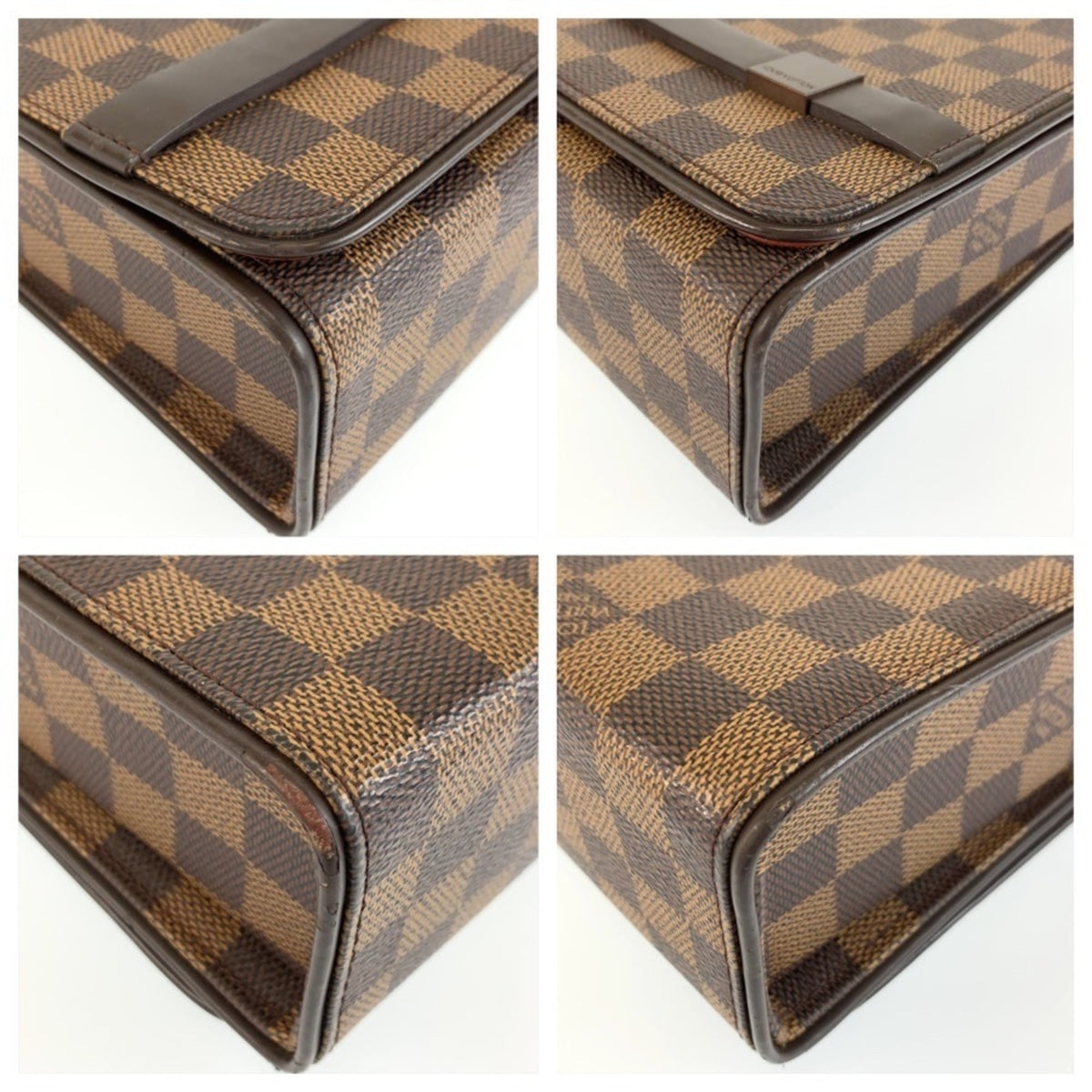Louis Vuitton Damier Brown Pvc Shoulder Bag (Pre-Owned)