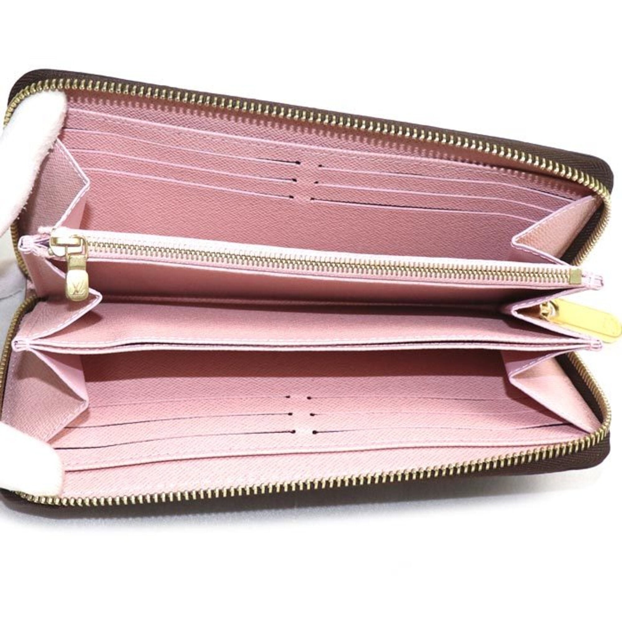 Louis Vuitton Brown Rose Ballerine Monogram Long Wallet (Bi-Fold) (Pre-Owned)
